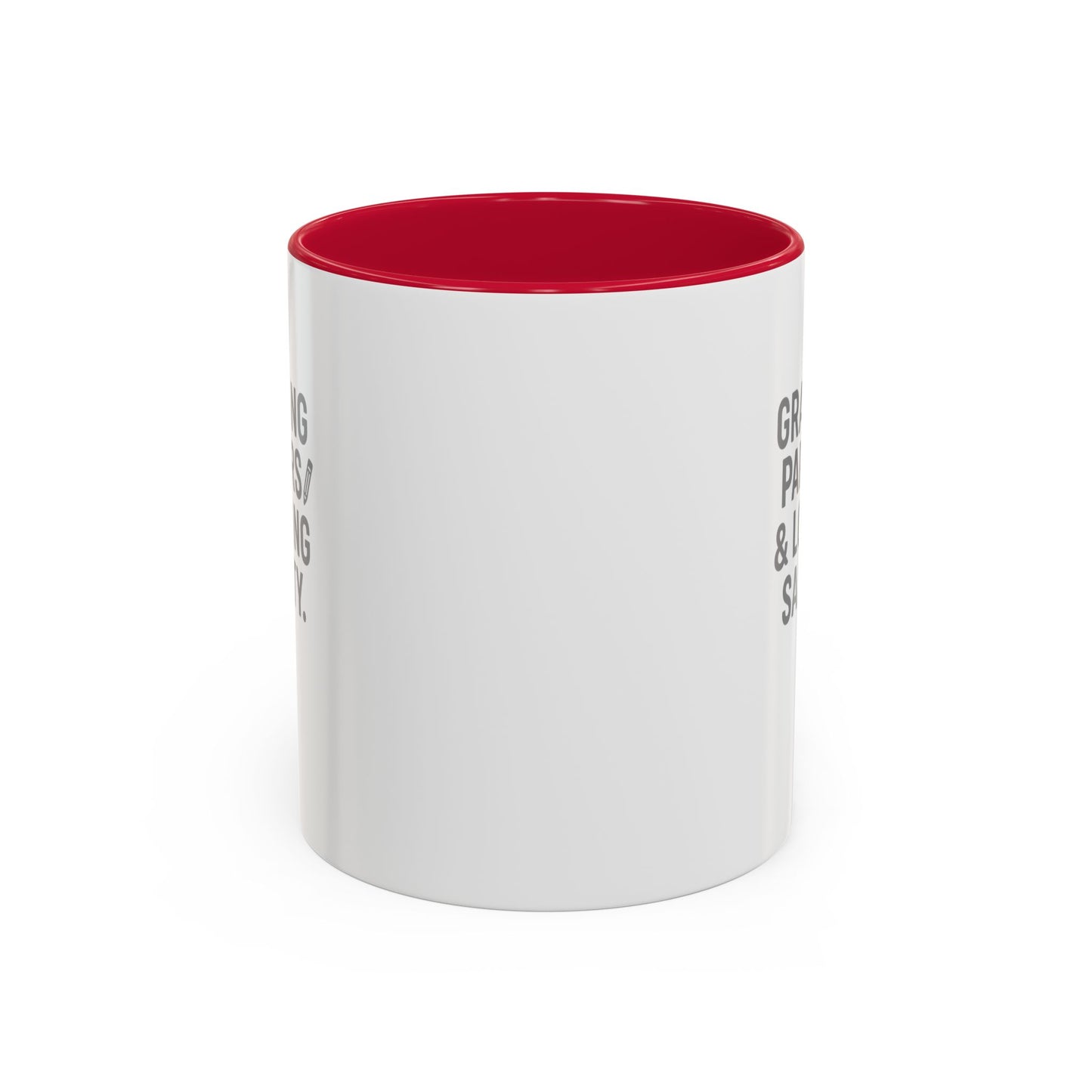 colorful grading papers & losing sanity mug – perfect gift for teachers. teachers with attitude.