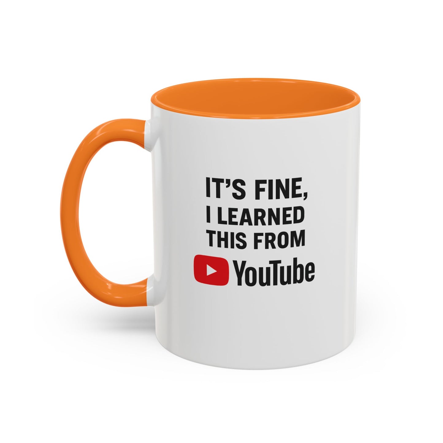 unique colorful mug - perfect for youtube lovers