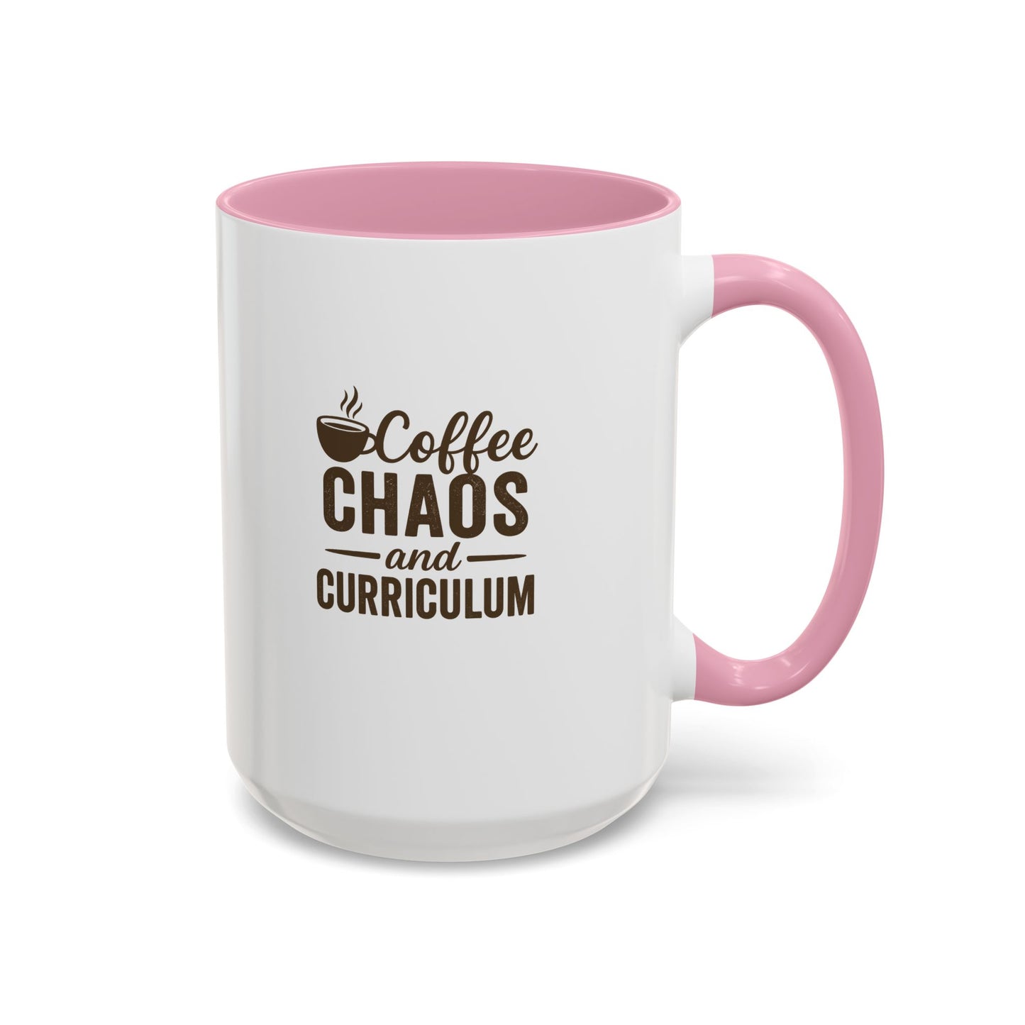 colorful coffee mug - perfect for teachers | teachers with attitude | coffee chaos and curriculum