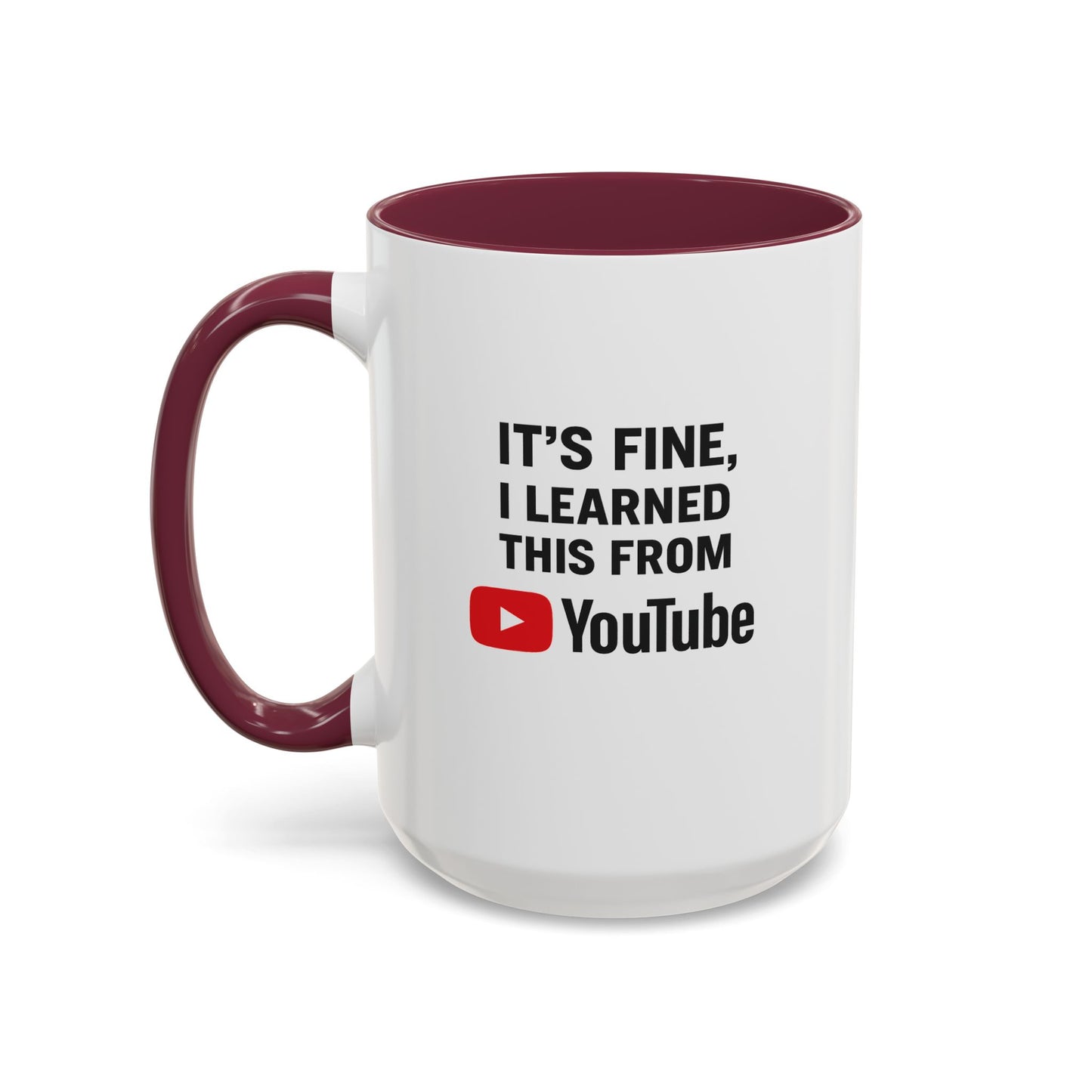 unique colorful mug - perfect for youtube lovers