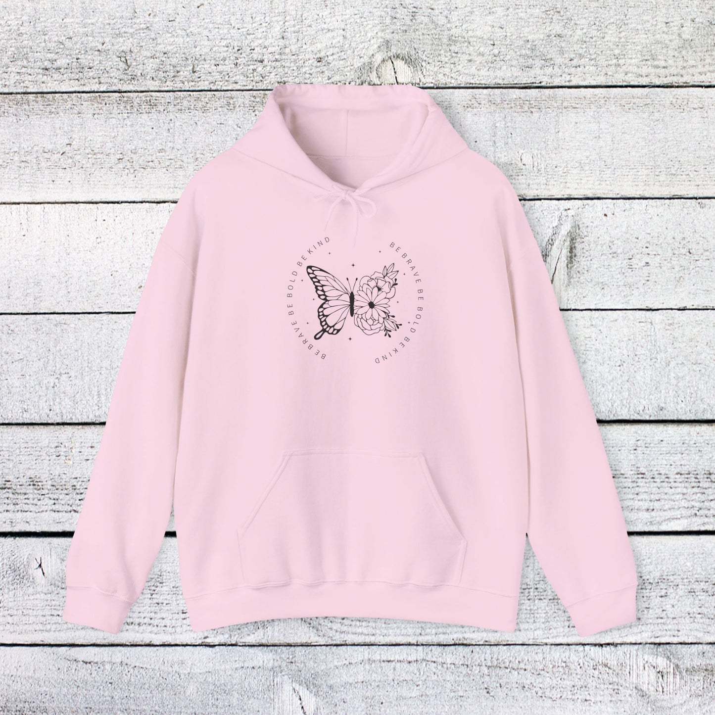 unisex heavy blend™ hooded sweatshirt - be brave, be bold, be kind - courageous kindness quote