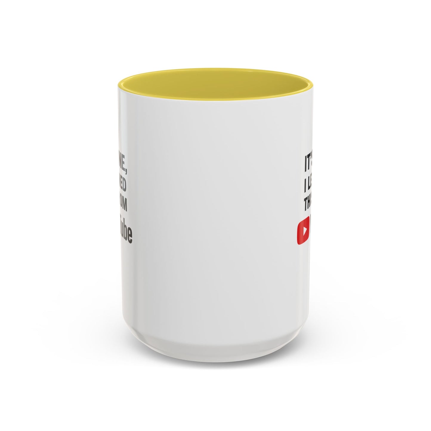 unique colorful mug - perfect for youtube lovers