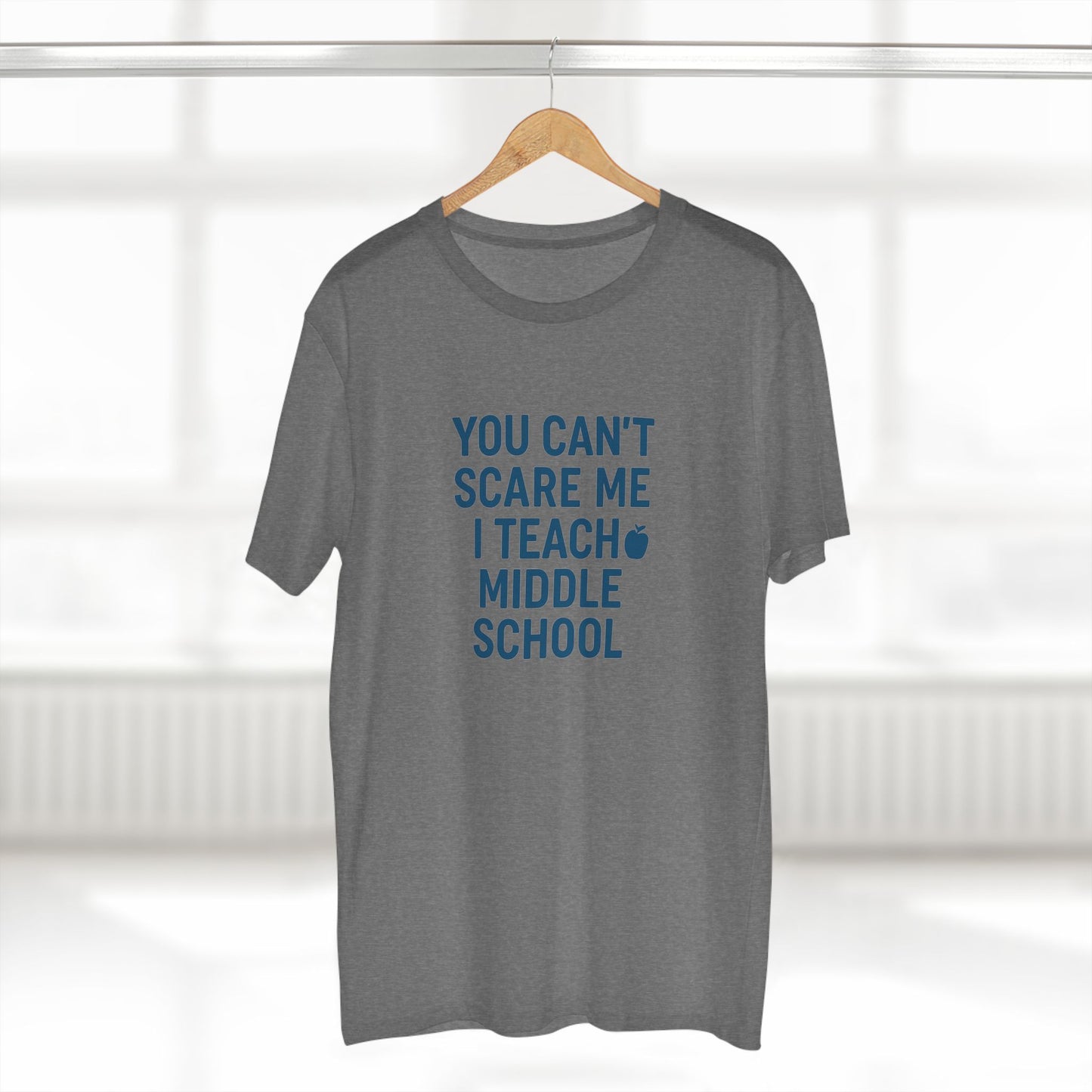 men's stable tee: fearless teacher edition. teachers with attitude.