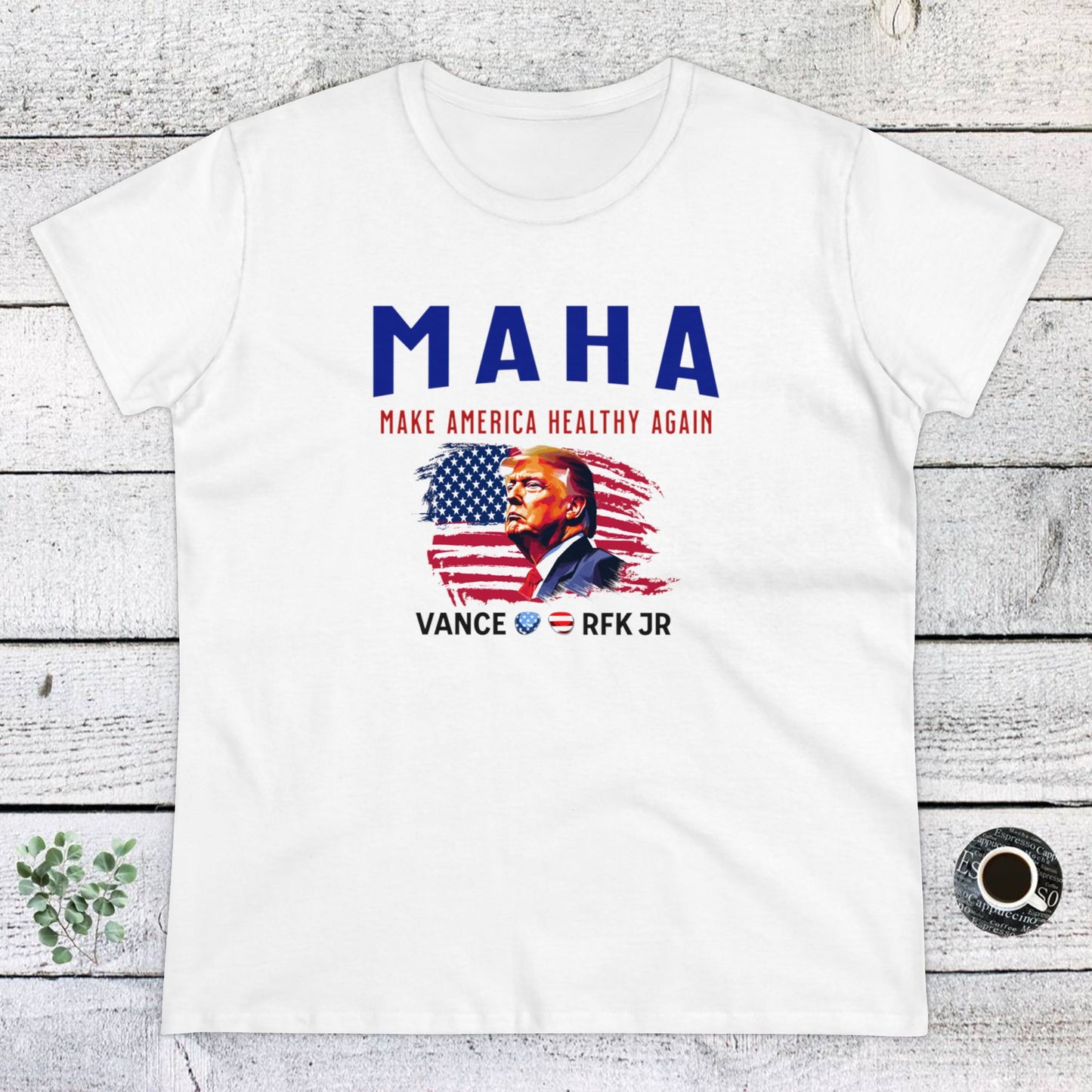 women's t-shirt - make america healthy again (maha)