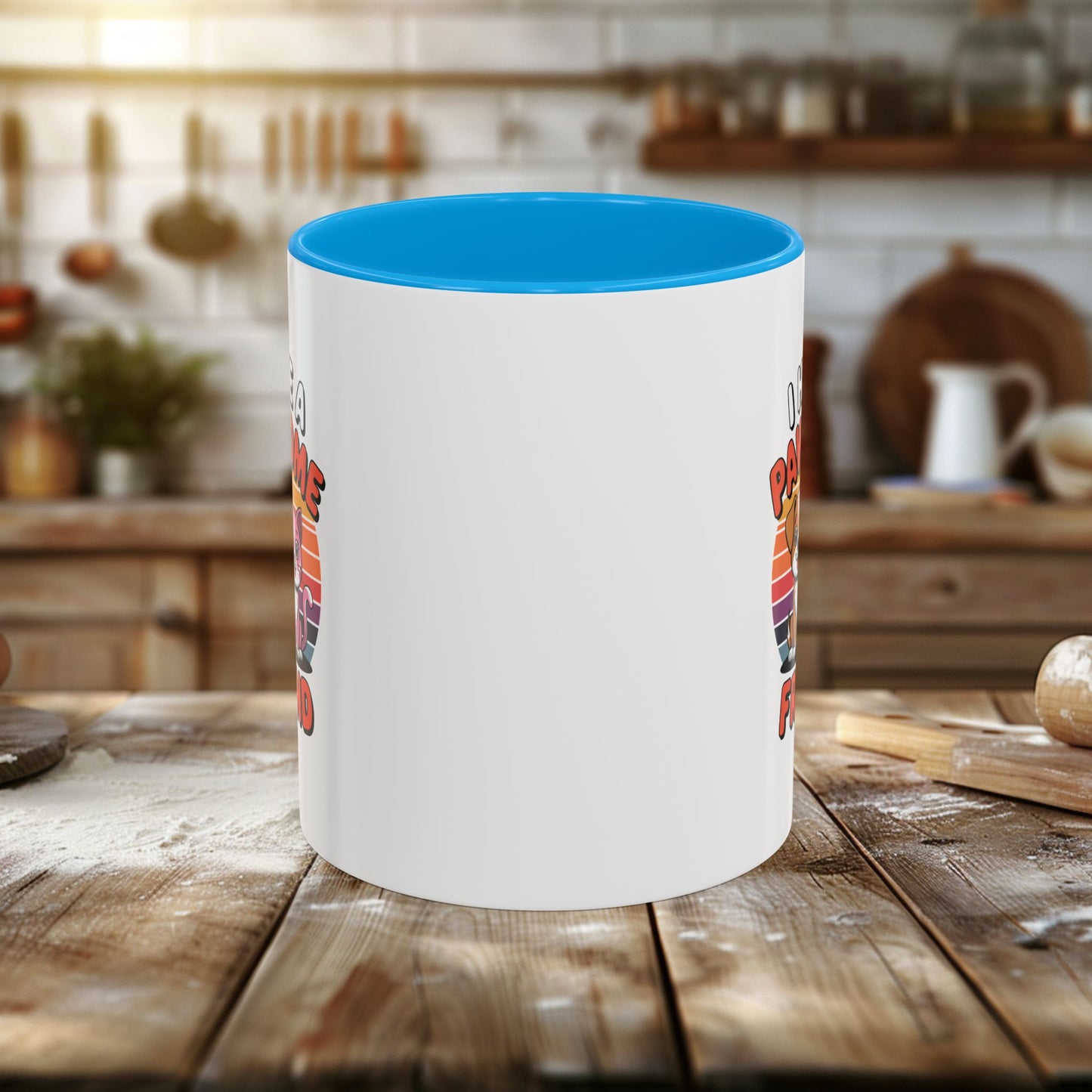 colorful mugs (11oz, 15oz) - i have a pawesome friend | funny dog lover gift | cute pet quote design