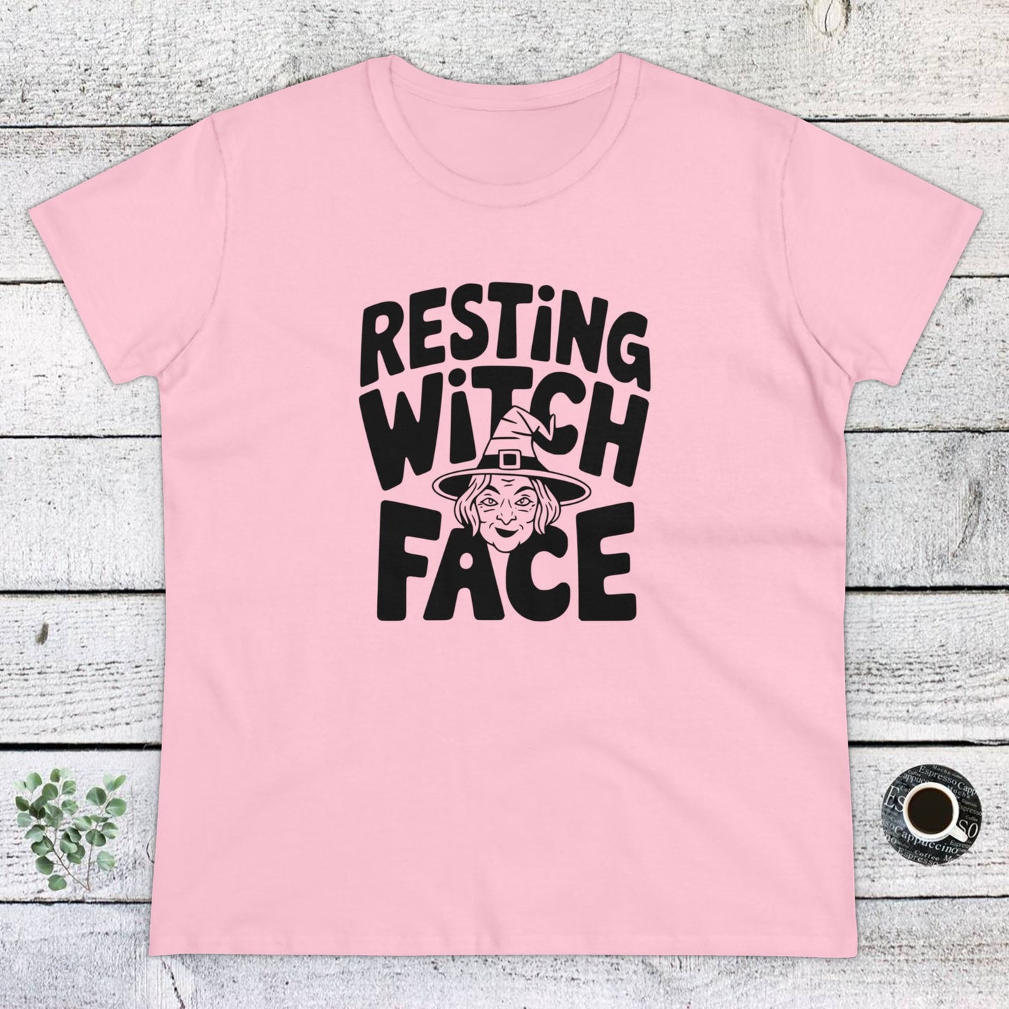 women's t-shirt, women's tee, women's halloween, witch!