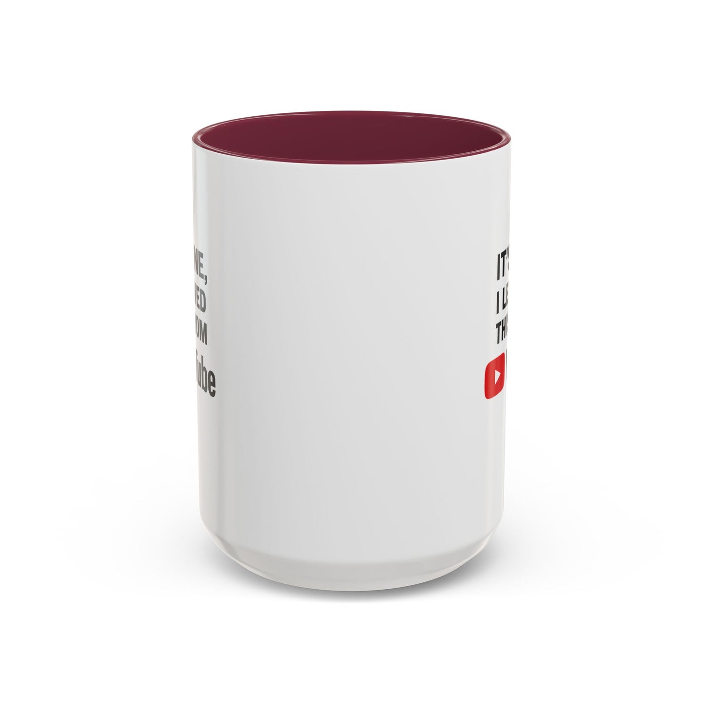 unique colorful mug - perfect for youtube lovers