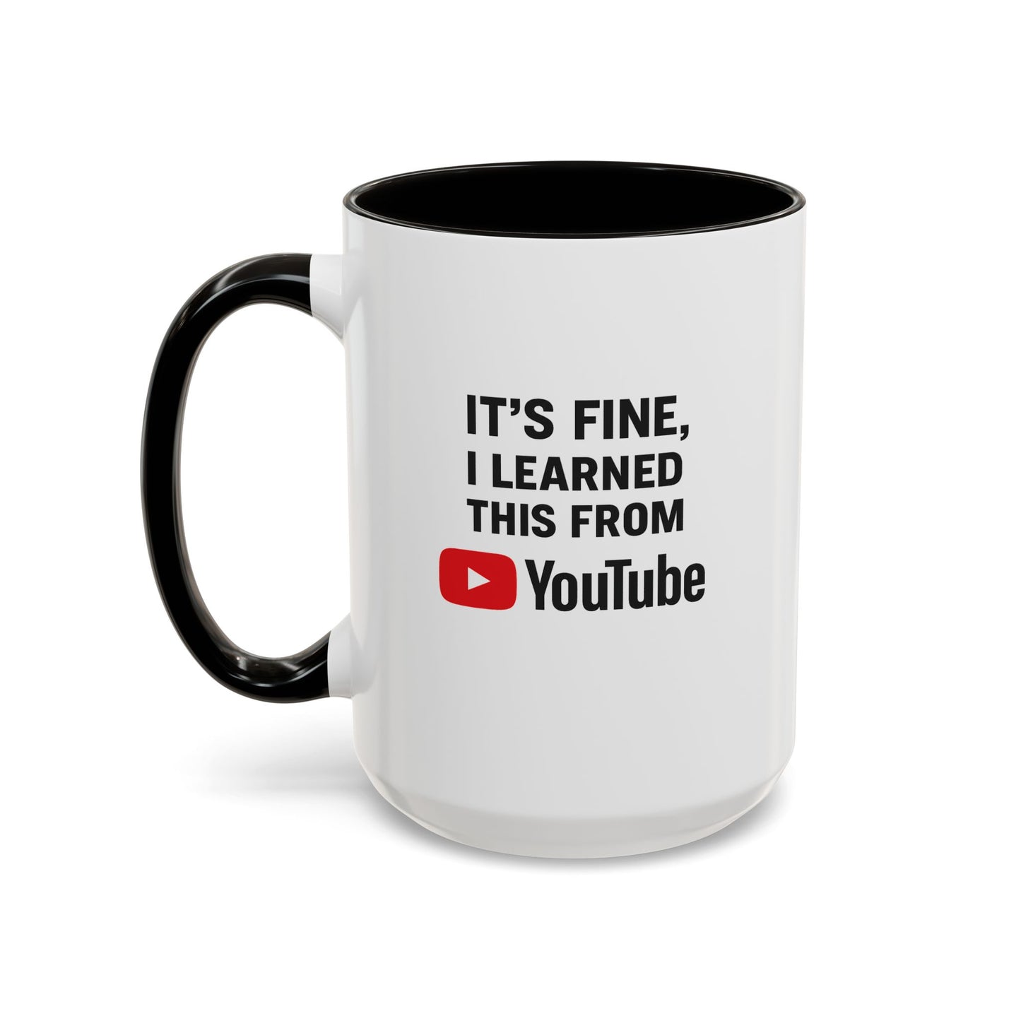 unique colorful mug - perfect for youtube lovers