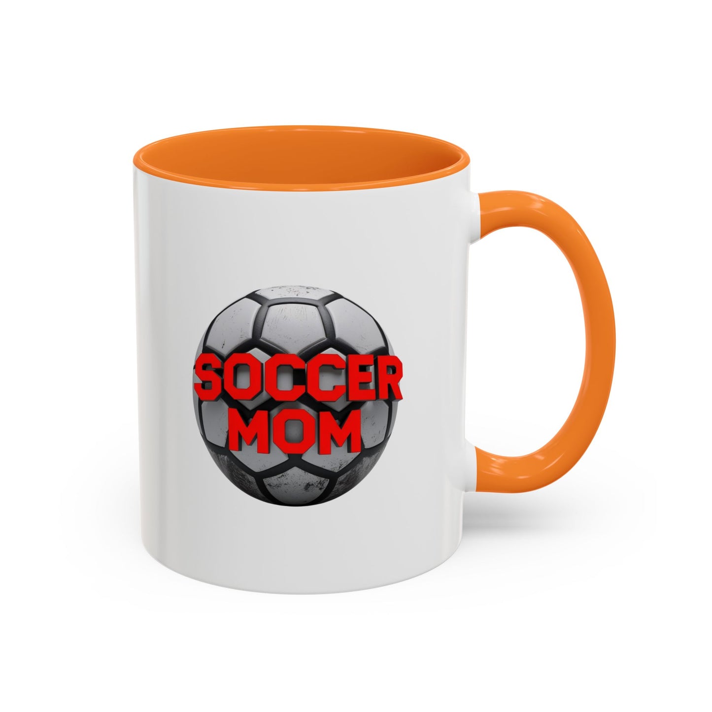 colorful soccer mom mug - perfect gift for sports enthusiasts