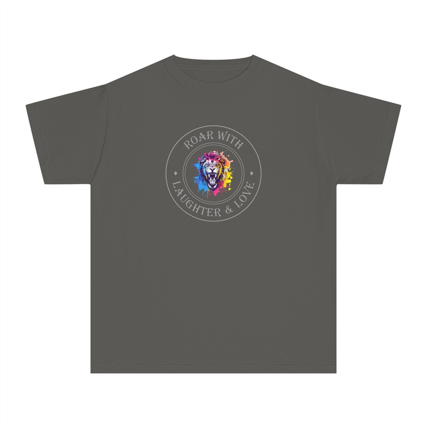 youth t-shirt - lion roar (2)