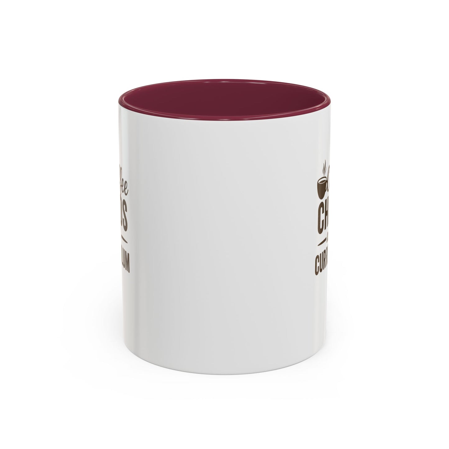colorful coffee mug - perfect for teachers | teachers with attitude | coffee chaos and curriculum
