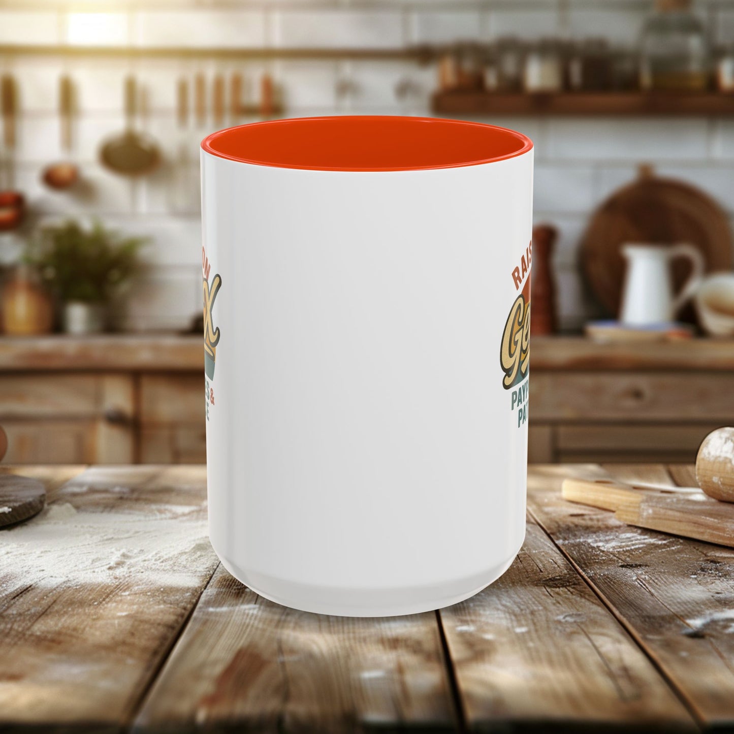 colorful 'raised on gen x' mug - perfect gift for nostalgic coffee lovers