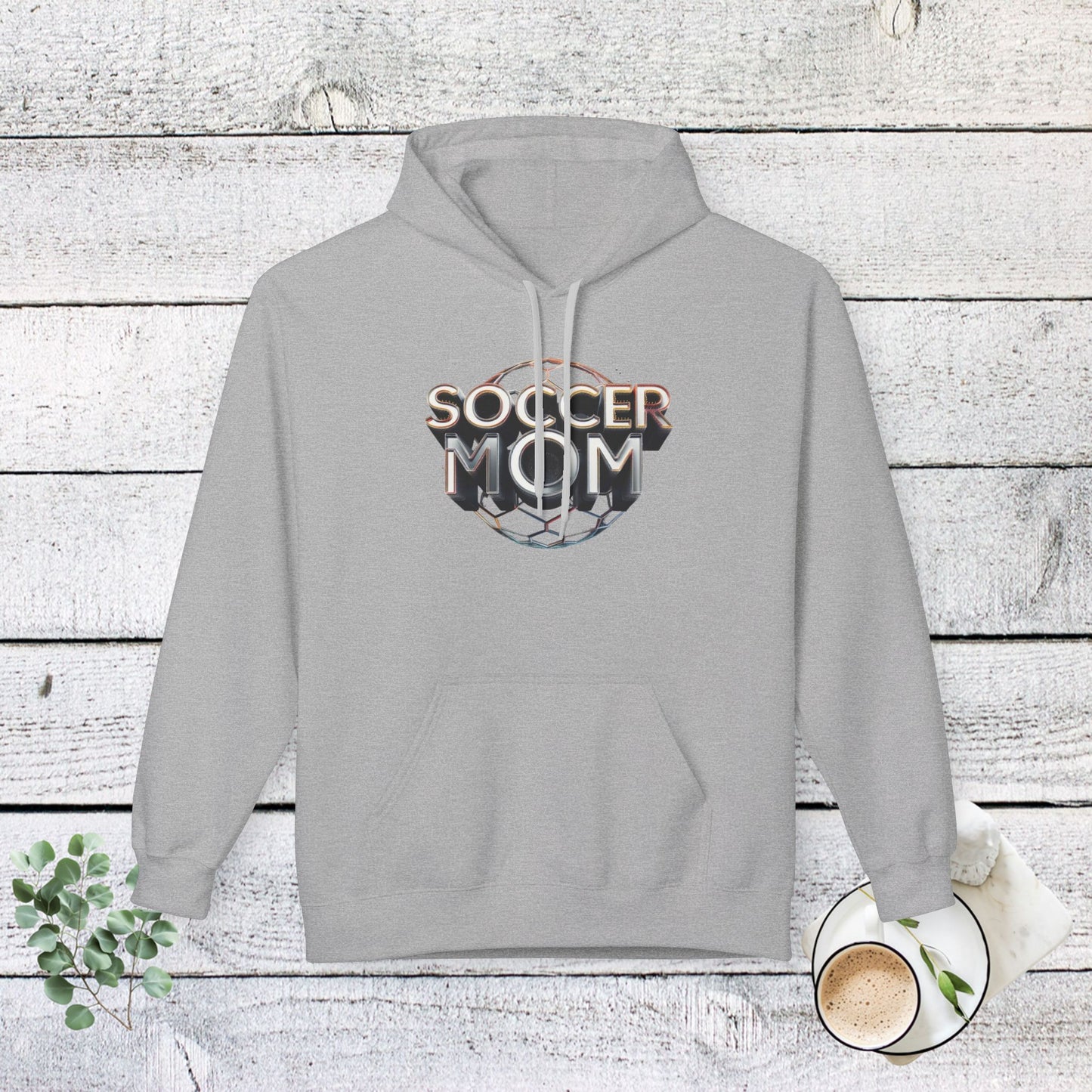 trendy unisex softstyle hoodie - perfect for soccer moms