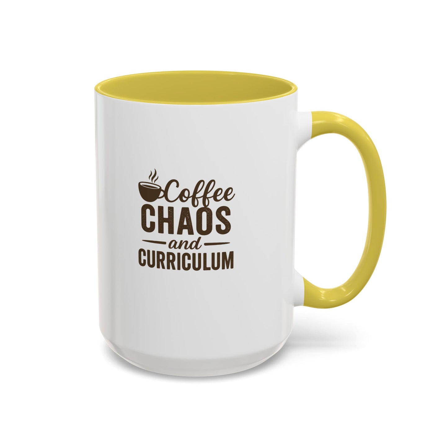 colorful coffee mug - perfect for teachers | teachers with attitude | coffee chaos and curriculum