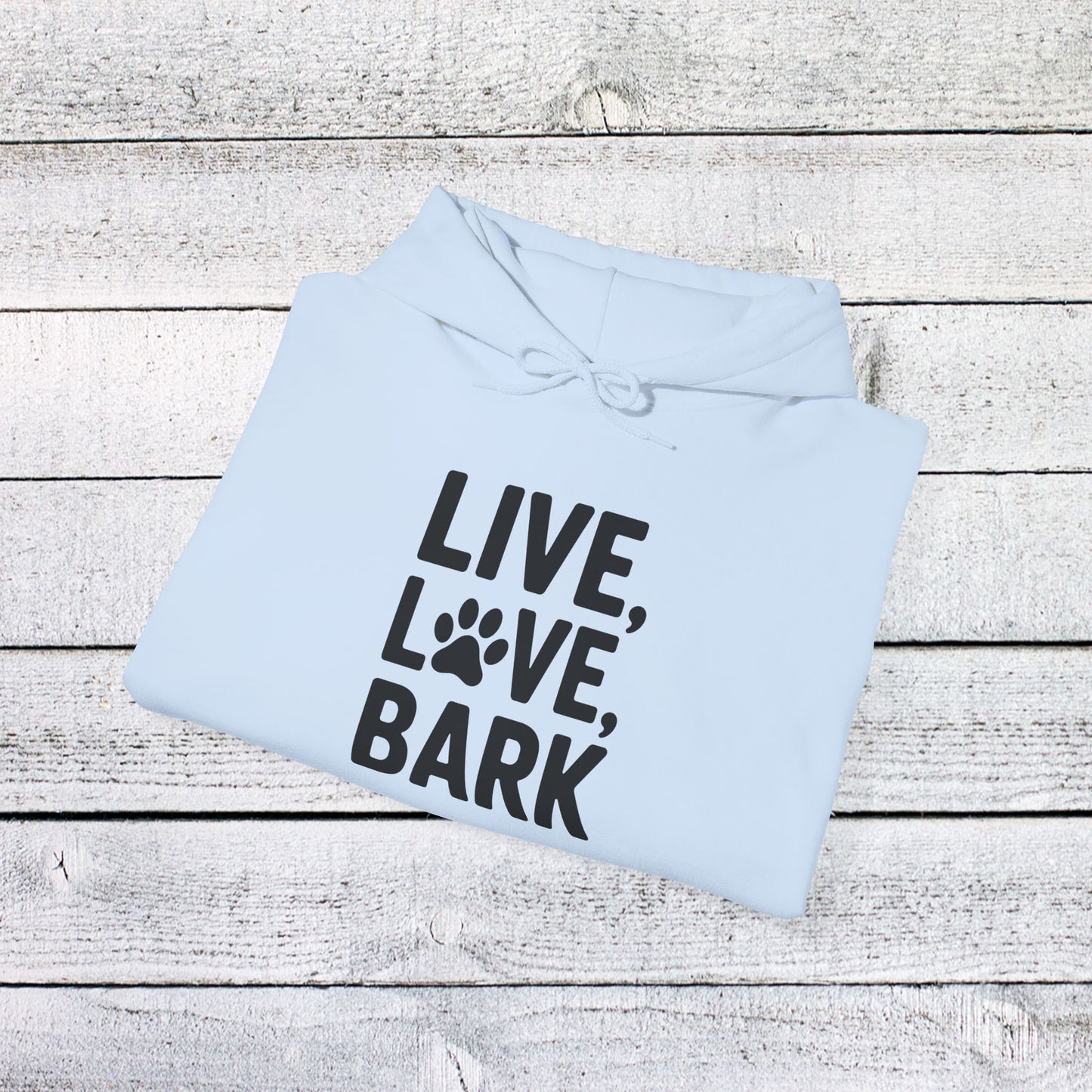 copy of unisex heavy blend™ hooded sweatshirt - live love bark | funny dog lover gift | cute pet quote design