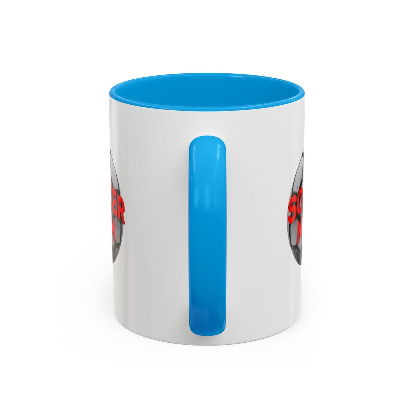 colorful soccer mom mug - perfect gift for sports enthusiasts