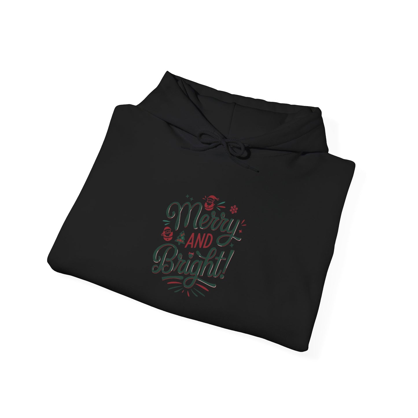 men's and women's christmas sweatshirt. merry & bright. unisex christmas sweatshirt.