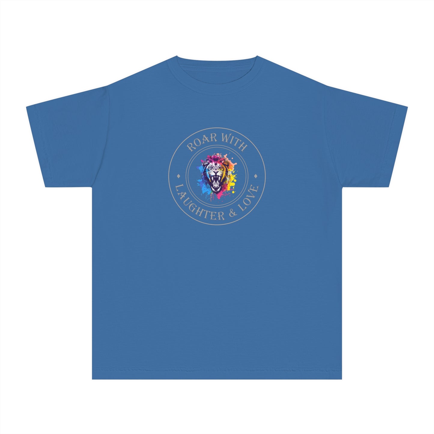 youth t-shirt - lion roar (2)