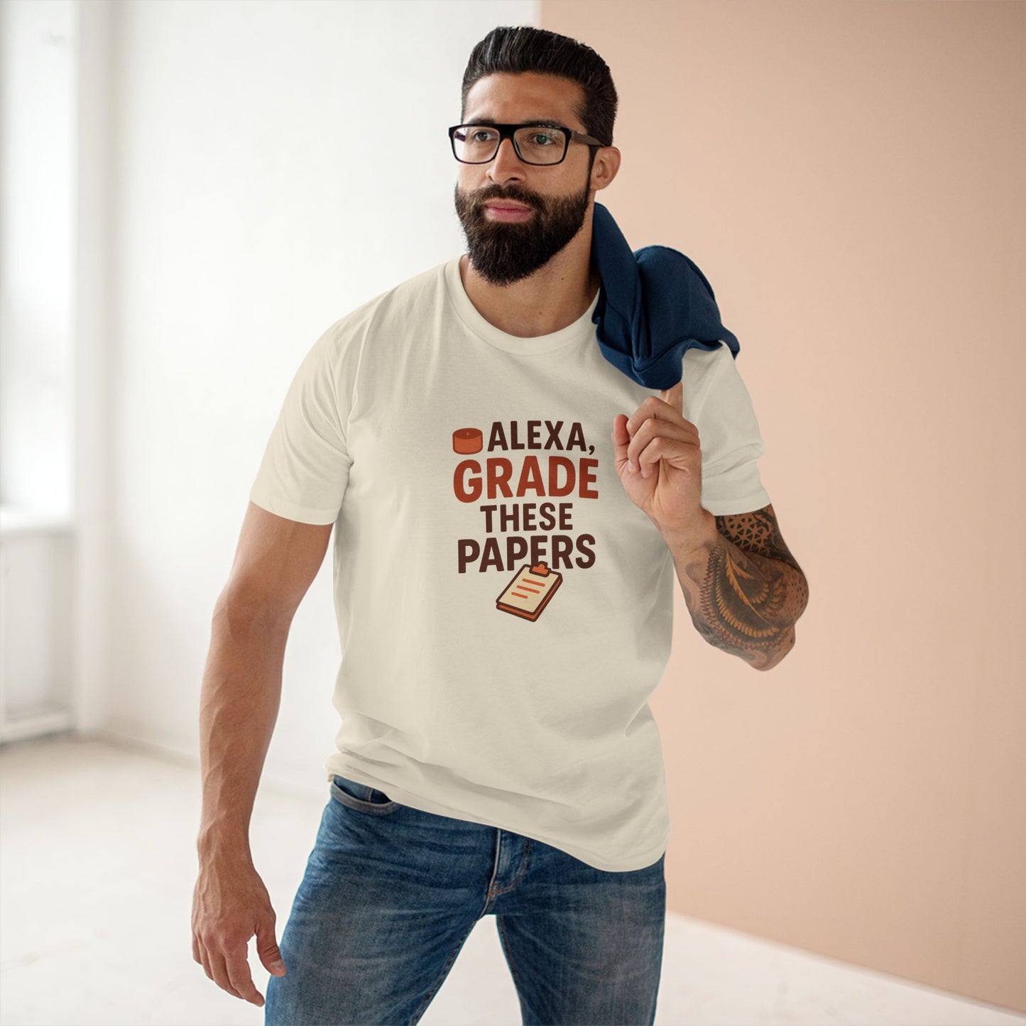 men's stable tee - trendy and comfortable style for every occasion. teachers with attitude.
