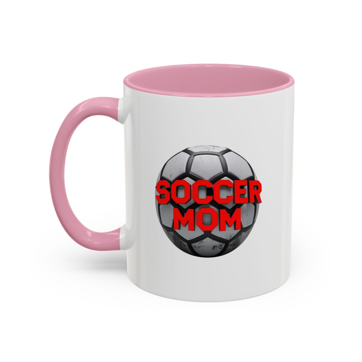 colorful soccer mom mug - perfect gift for sports enthusiasts