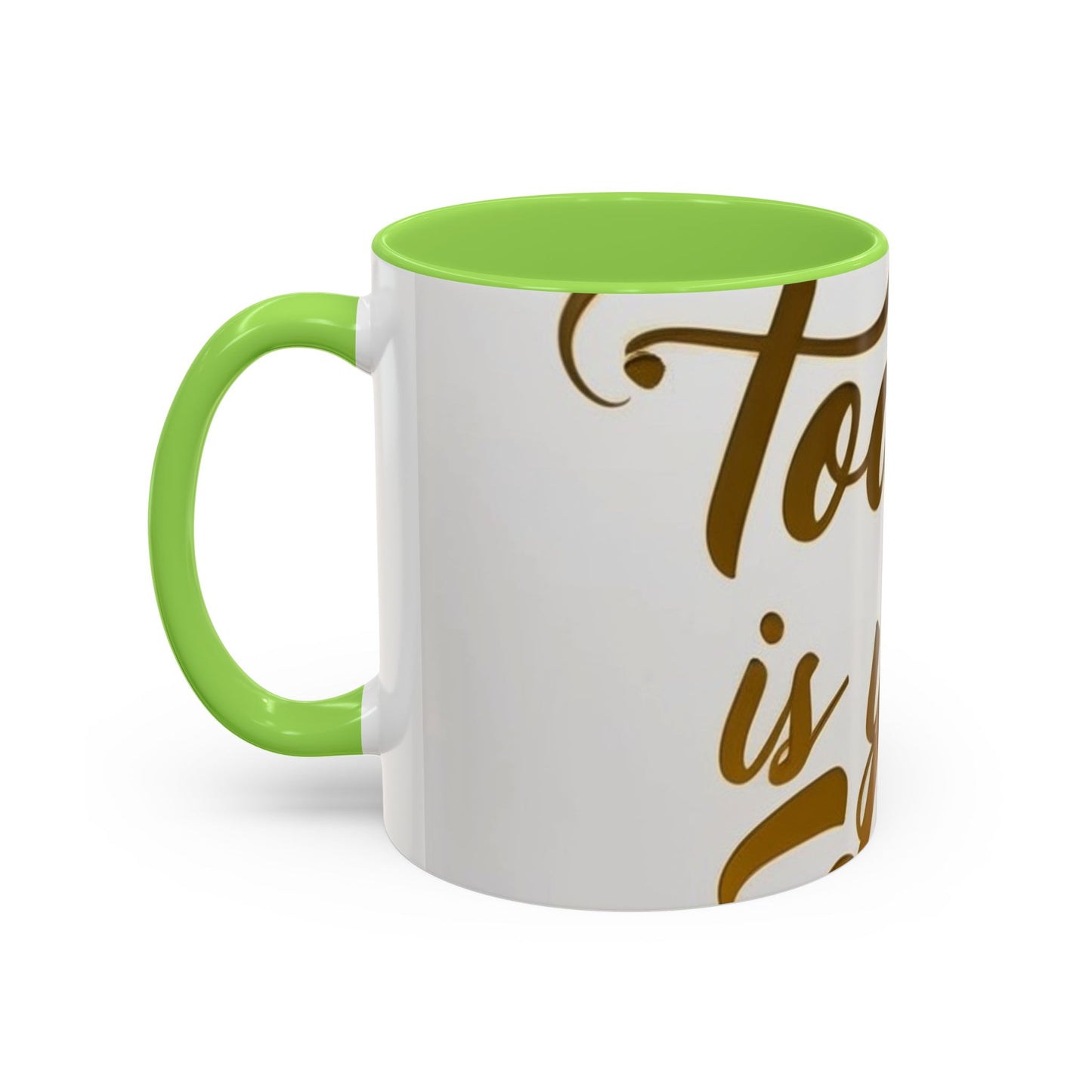 bright & inspirational today is your day mug - perfect gift