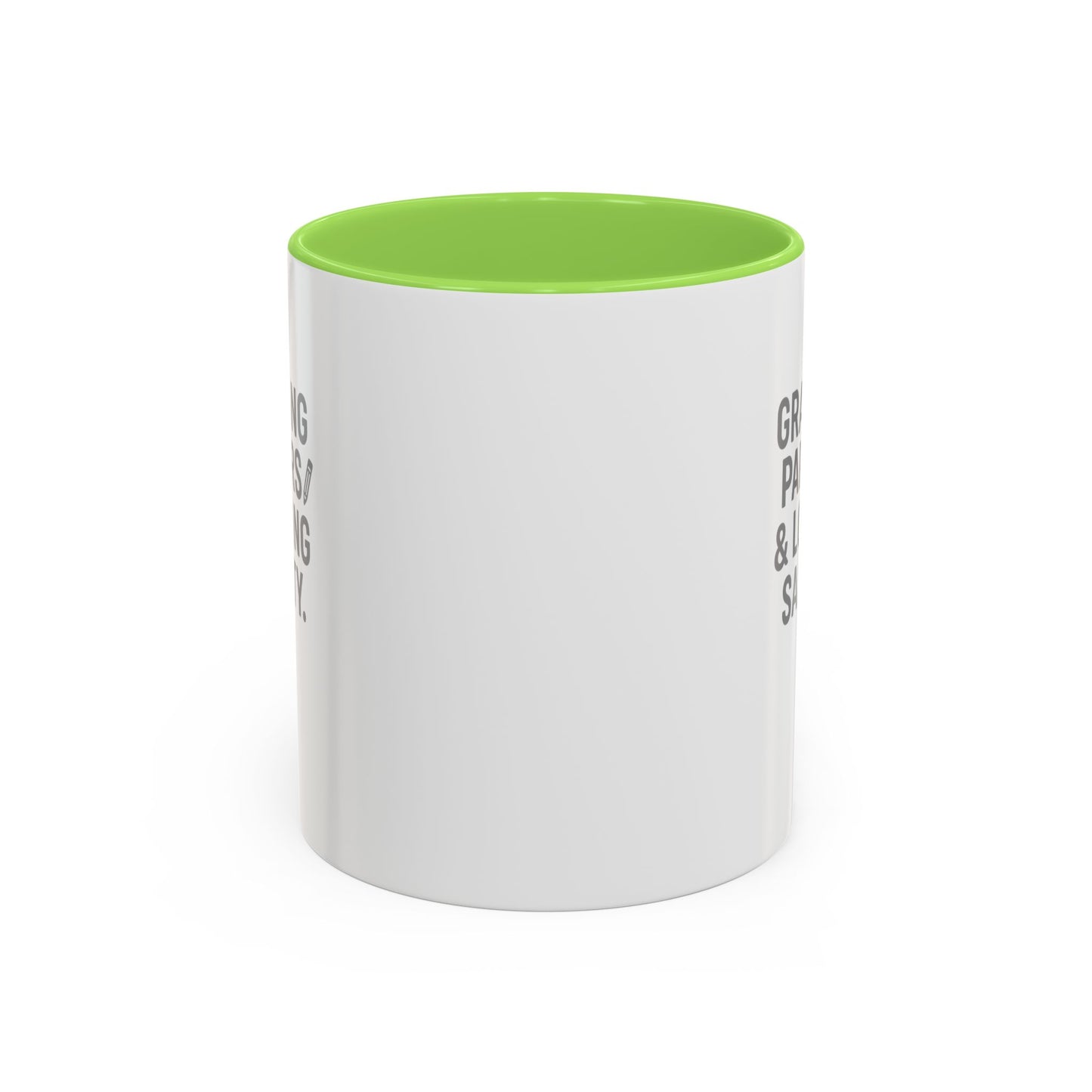 colorful grading papers & losing sanity mug – perfect gift for teachers. teachers with attitude.
