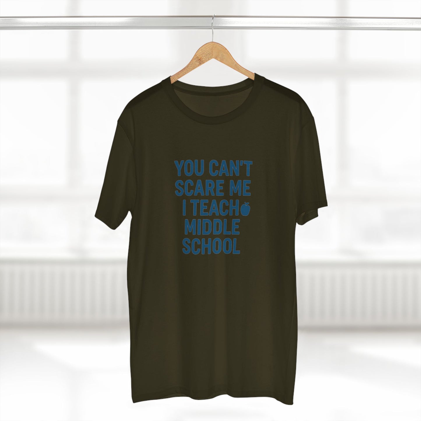 men's stable tee: fearless teacher edition. teachers with attitude.