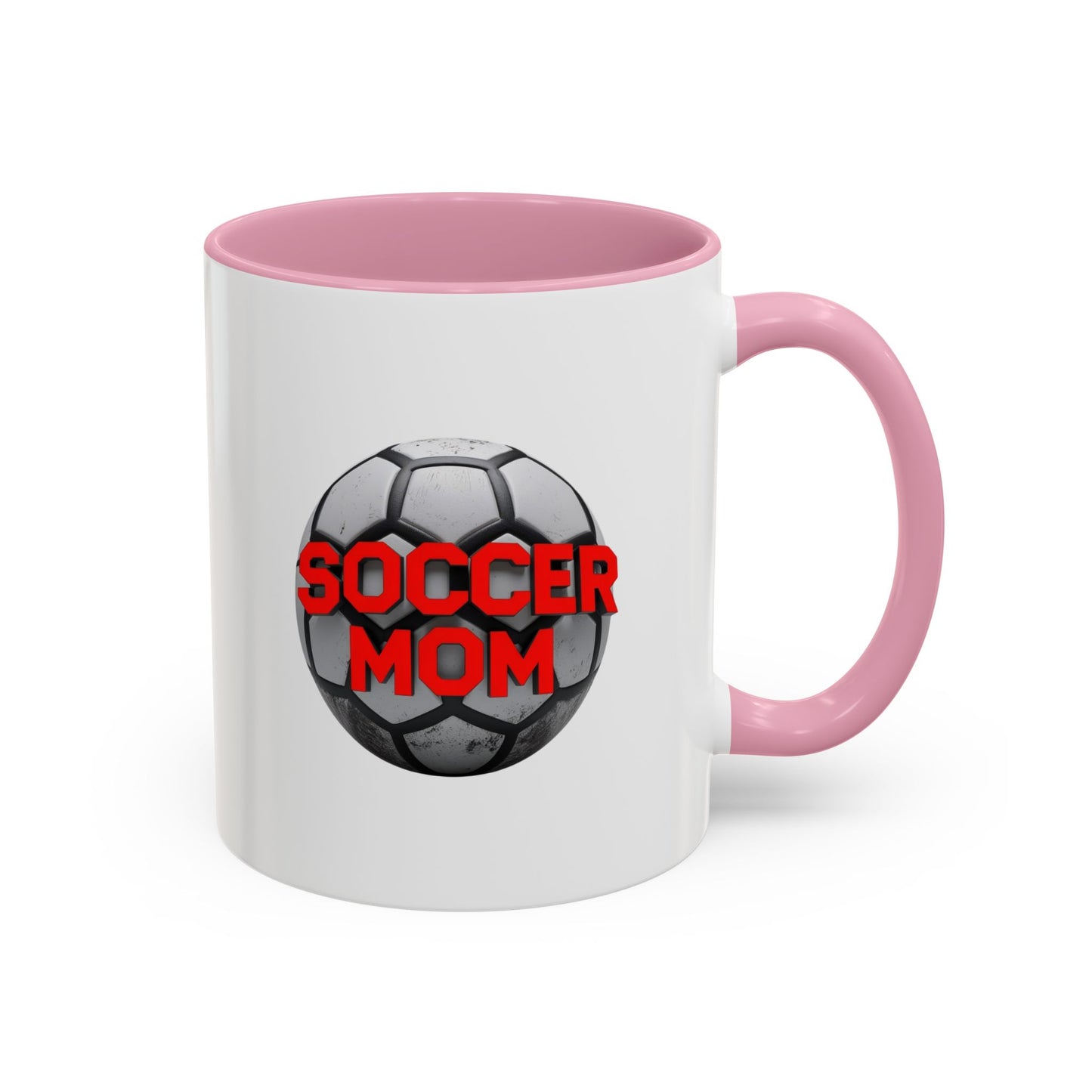 colorful soccer mom mug - perfect gift for sports enthusiasts