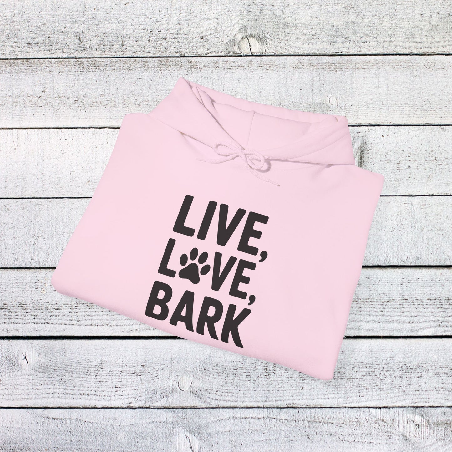 copy of unisex heavy blend™ hooded sweatshirt - live love bark | funny dog lover gift | cute pet quote design