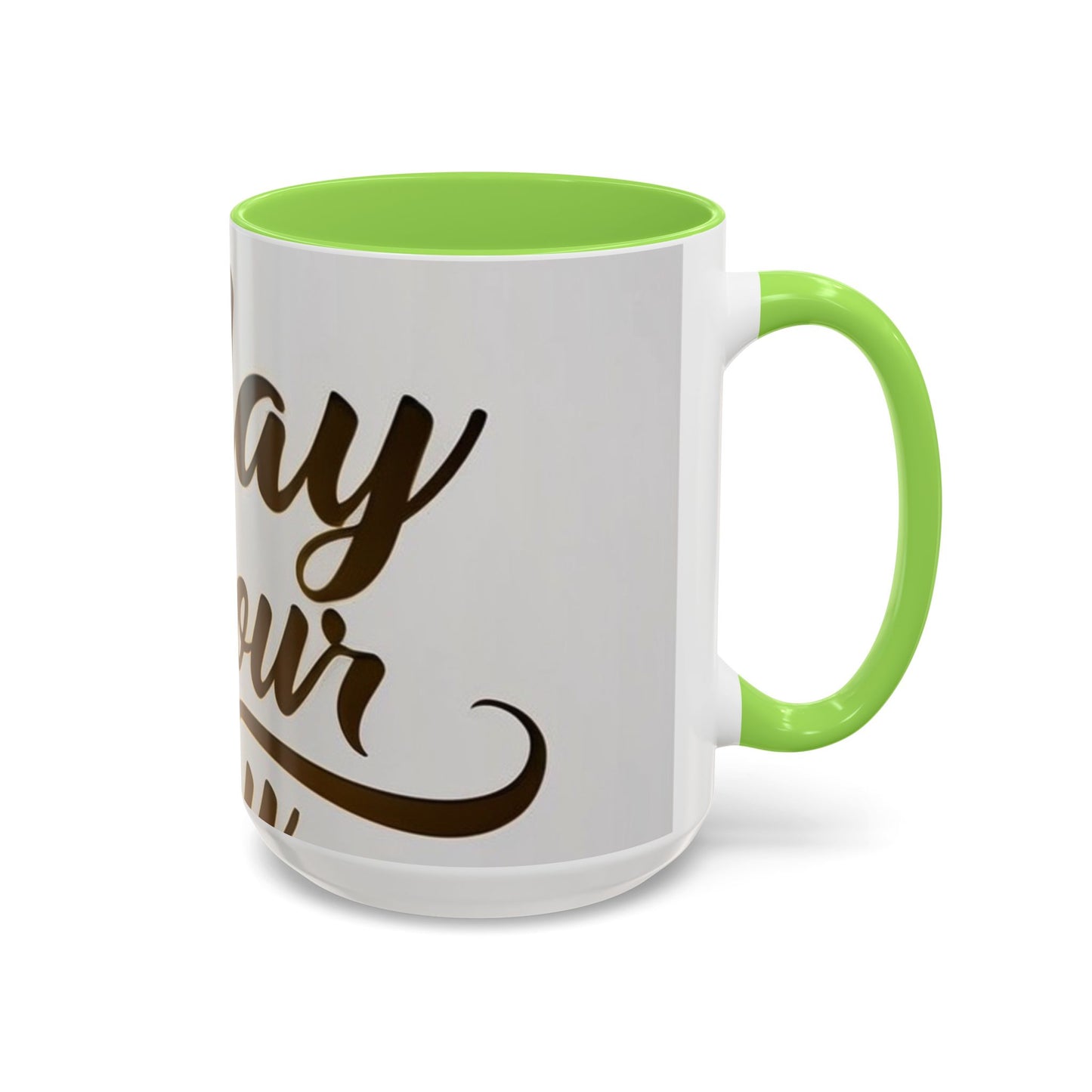 bright & inspirational today is your day mug - perfect gift