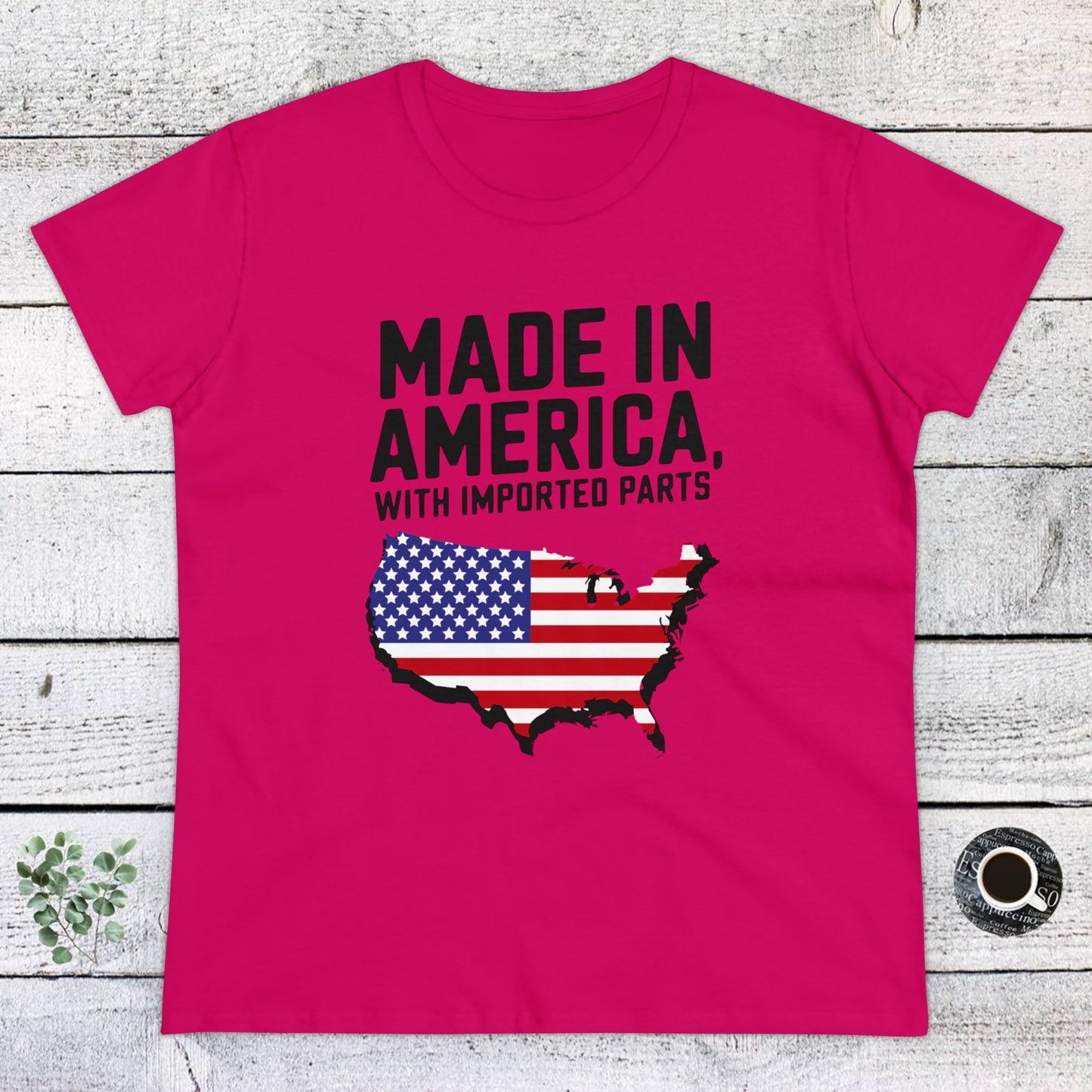 women's t-shirt, women's tee, funny gift, election, made in america!
