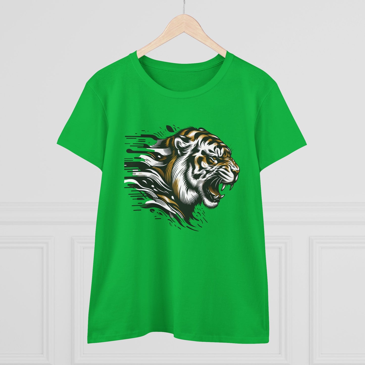 fierce tiger graphic cotton tee