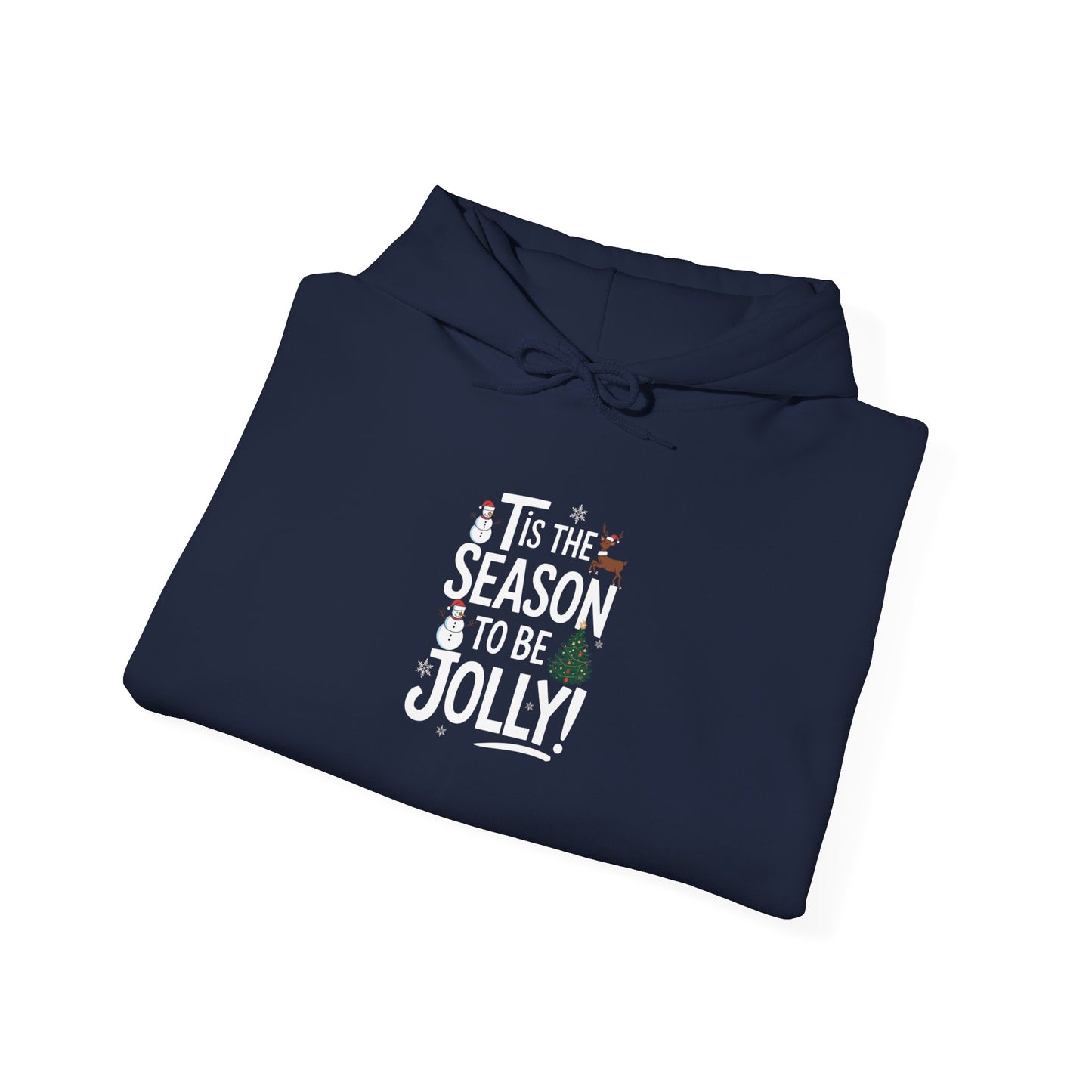 men's and women's christmas sweatshirt. tis the season to be jolly. unisex christmas sweatshirt.