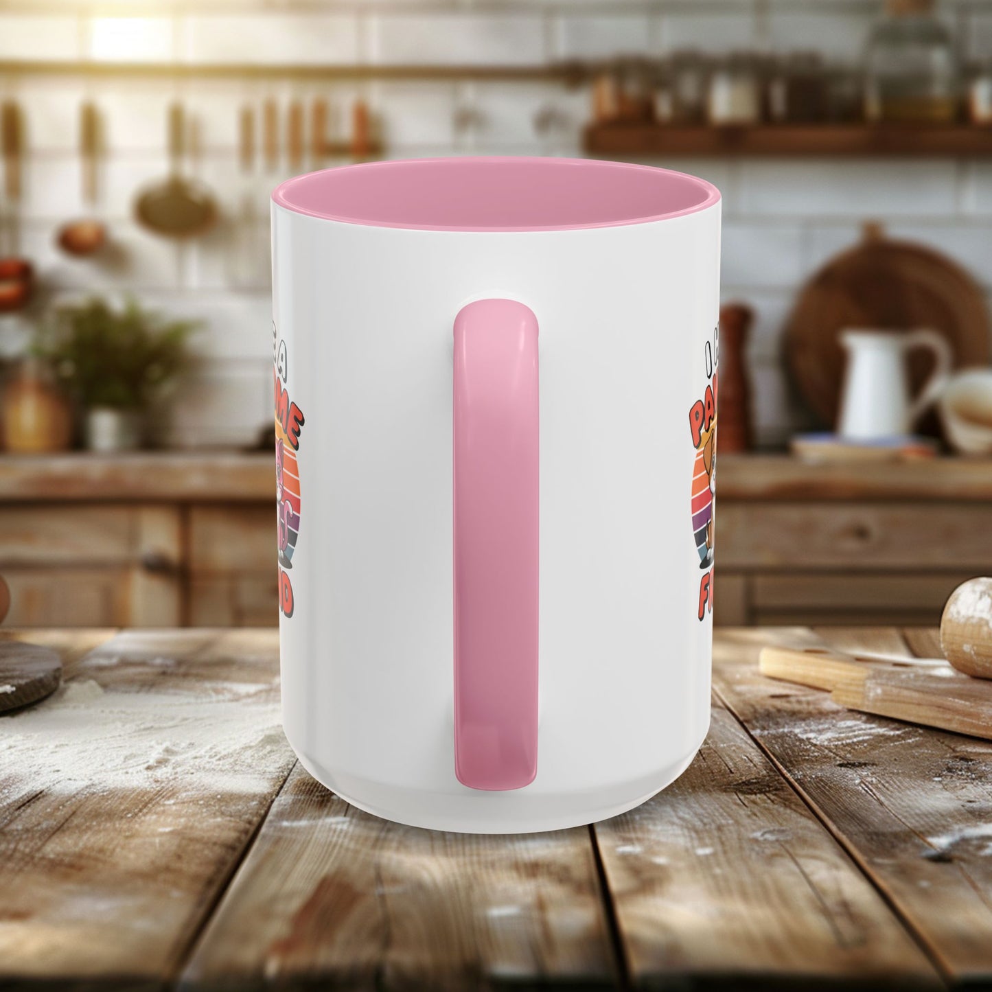 colorful mugs (11oz, 15oz) - i have a pawesome friend | funny dog lover gift | cute pet quote design