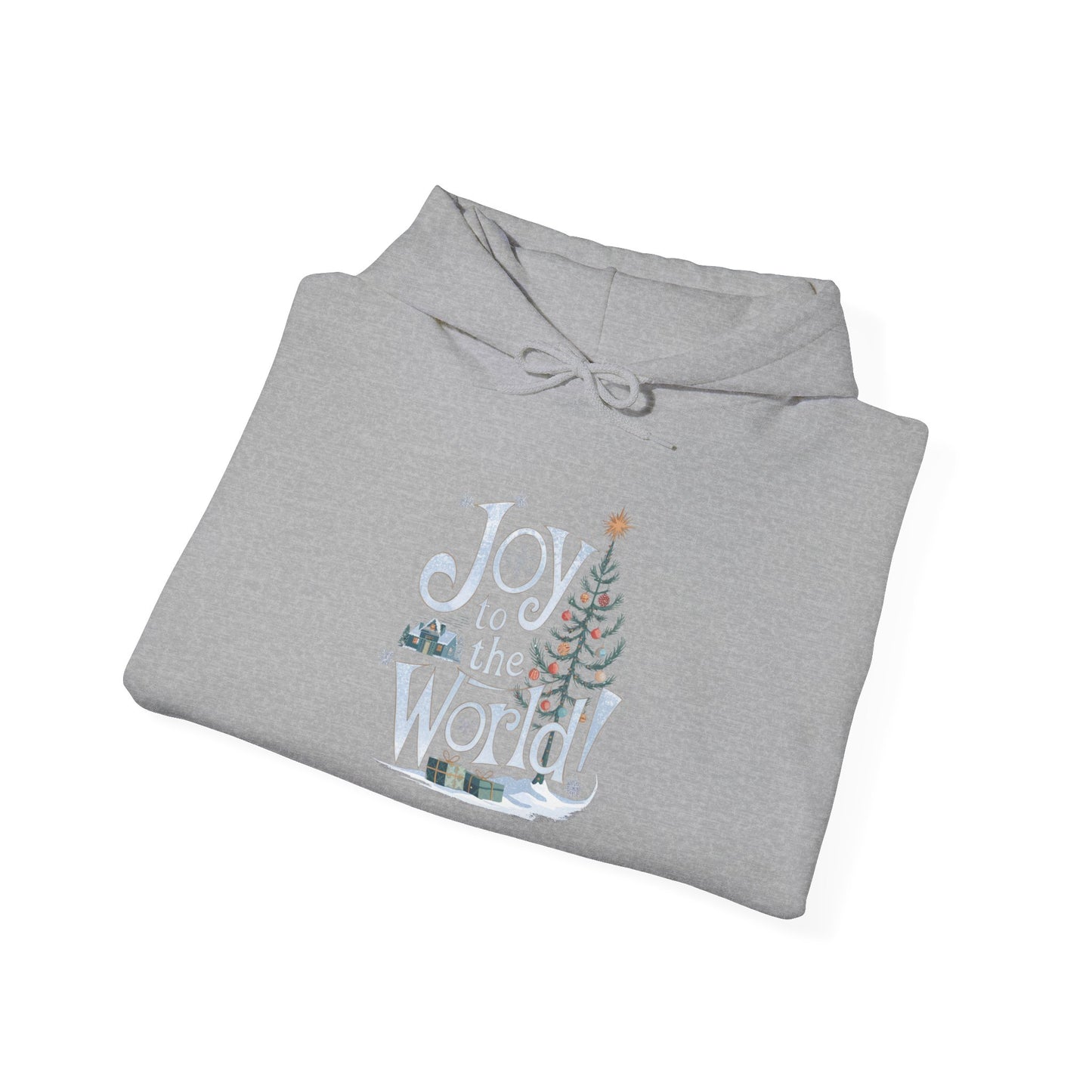 men's and women's christmas sweatshirt. joy to the world! unisex christmas sweatshirt.