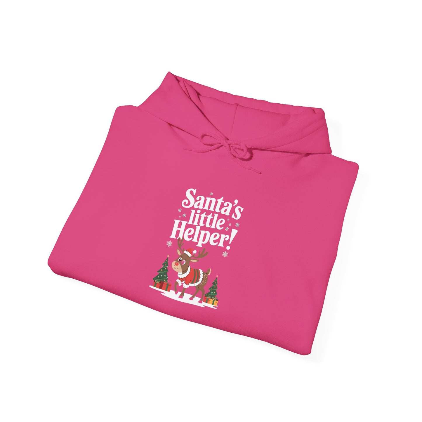 men's and women's christmas sweatshirt. santa's little helper! unisex christmas sweatshirt.