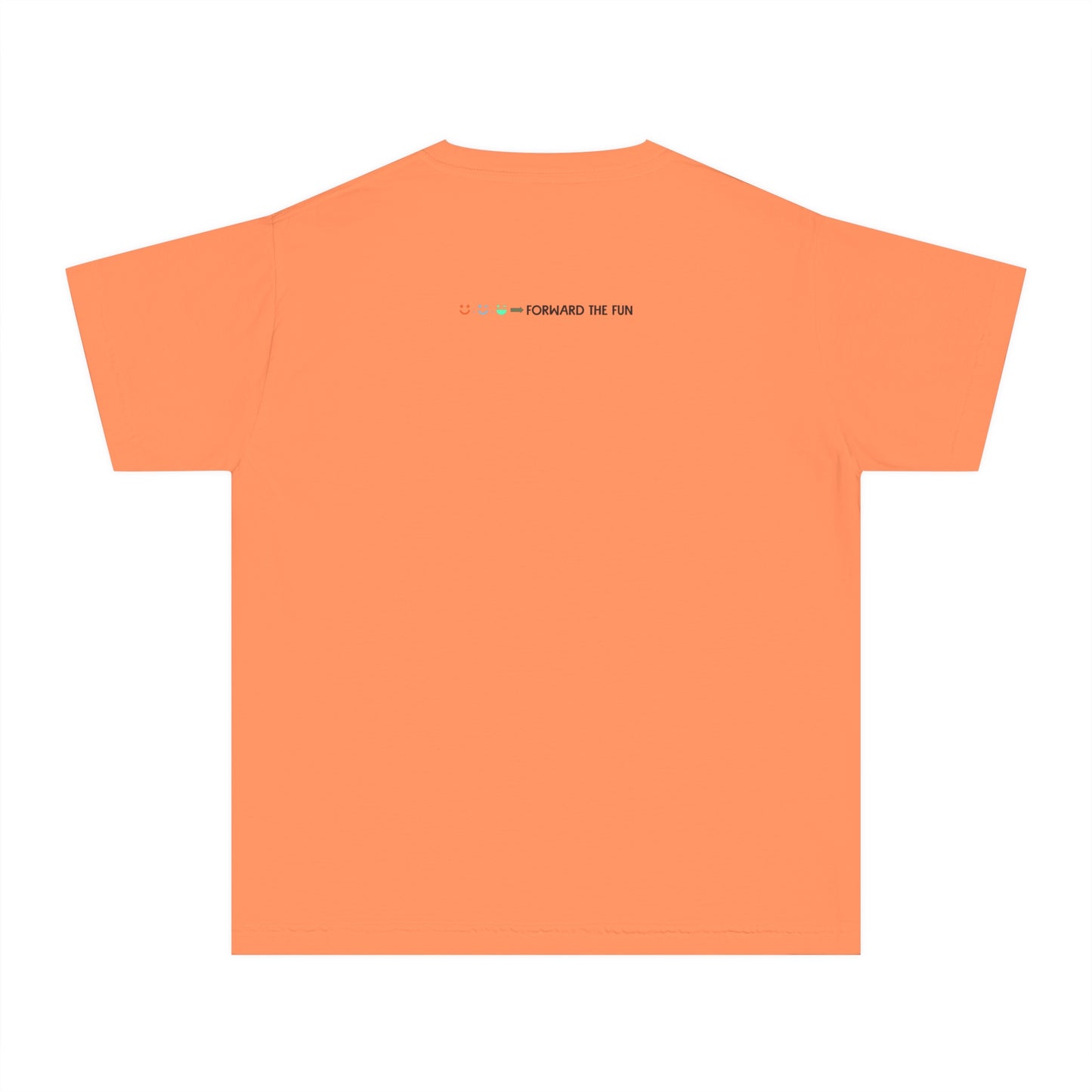 youth t-shirt, youth halloween t-shirt, no treats, just tricks!