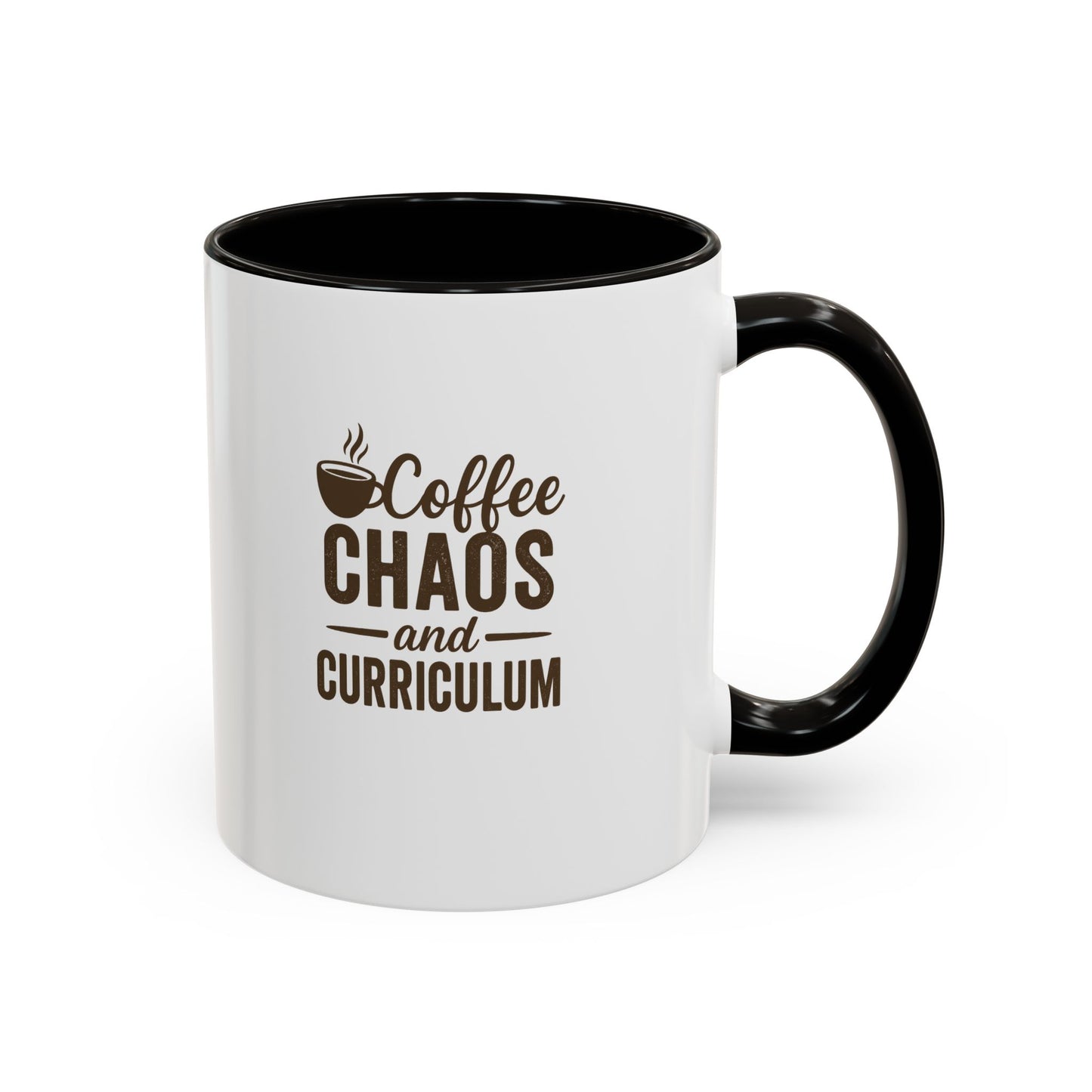 colorful coffee mug - perfect for teachers | teachers with attitude | coffee chaos and curriculum