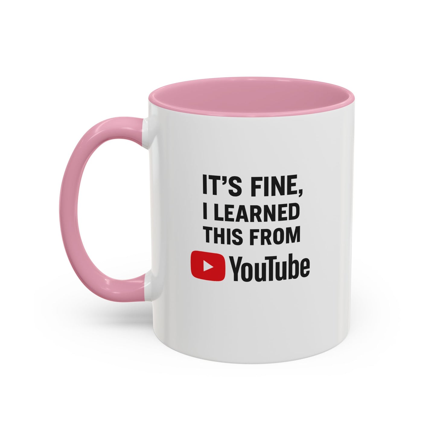 unique colorful mug - perfect for youtube lovers