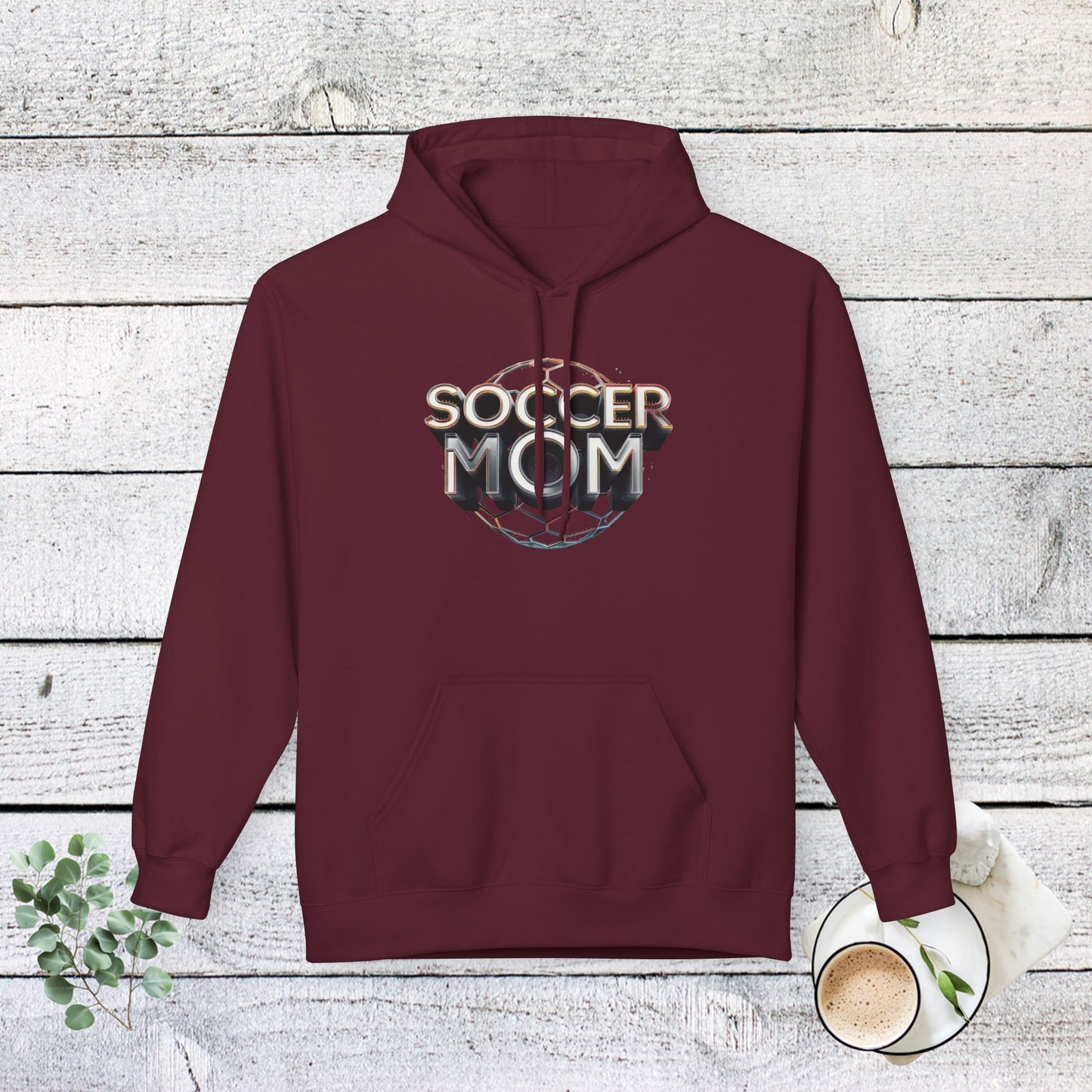 trendy unisex softstyle hoodie - perfect for soccer moms