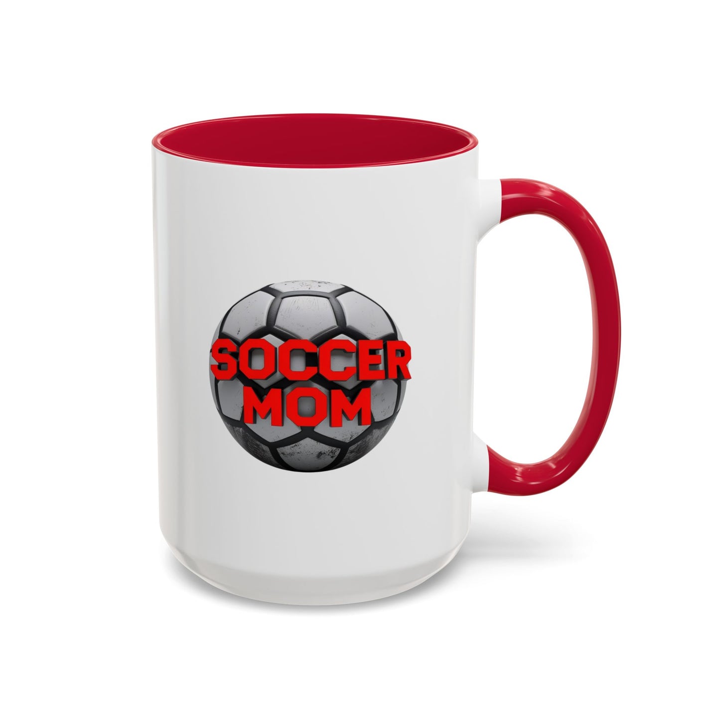 colorful soccer mom mug - perfect gift for sports enthusiasts