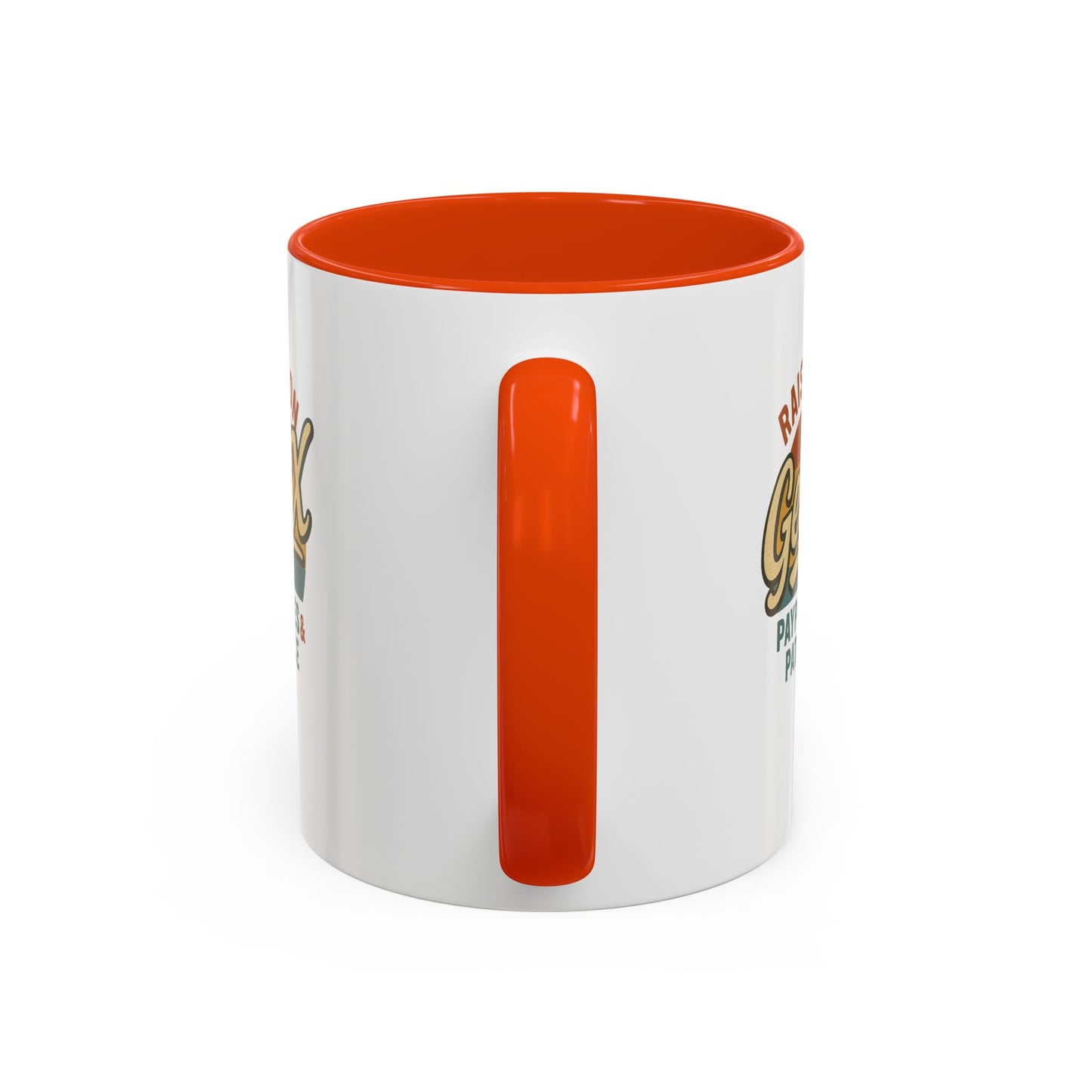 colorful 'raised on gen x' mug - perfect gift for nostalgic coffee lovers