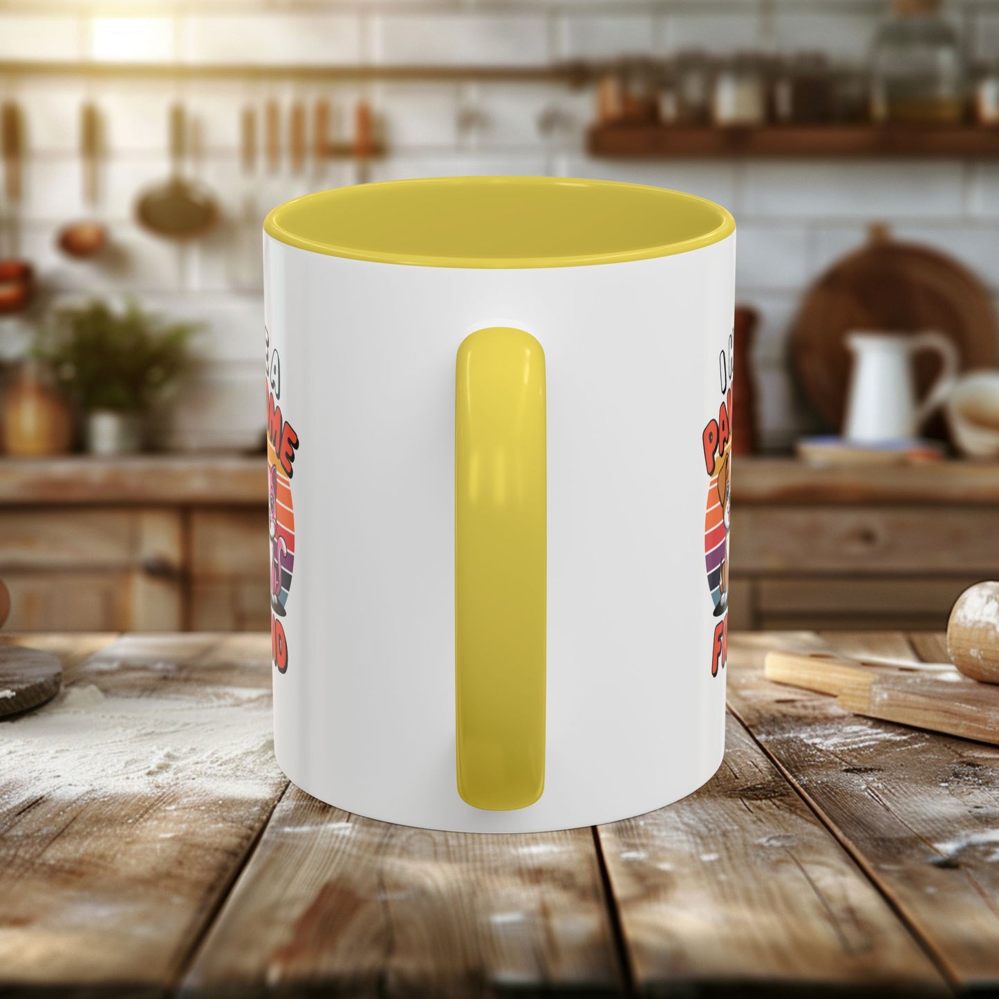 colorful mugs (11oz, 15oz) - i have a pawesome friend | funny dog lover gift | cute pet quote design