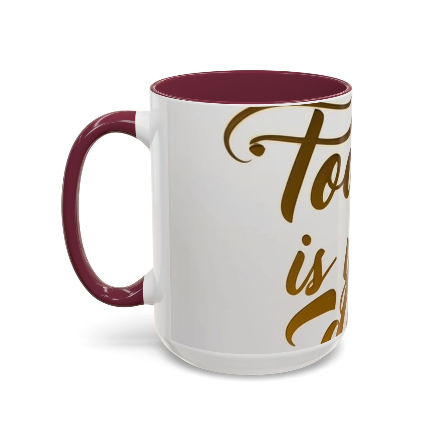 bright & inspirational today is your day mug - perfect gift