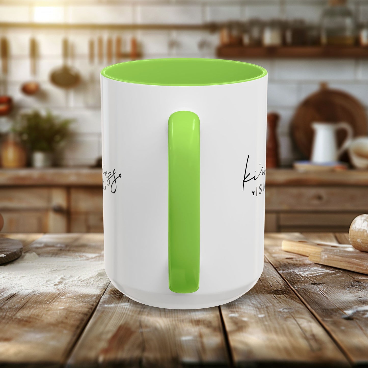 copy of colorful mugs (11oz, 15oz) - kindness is magic - whimsical positive quote
