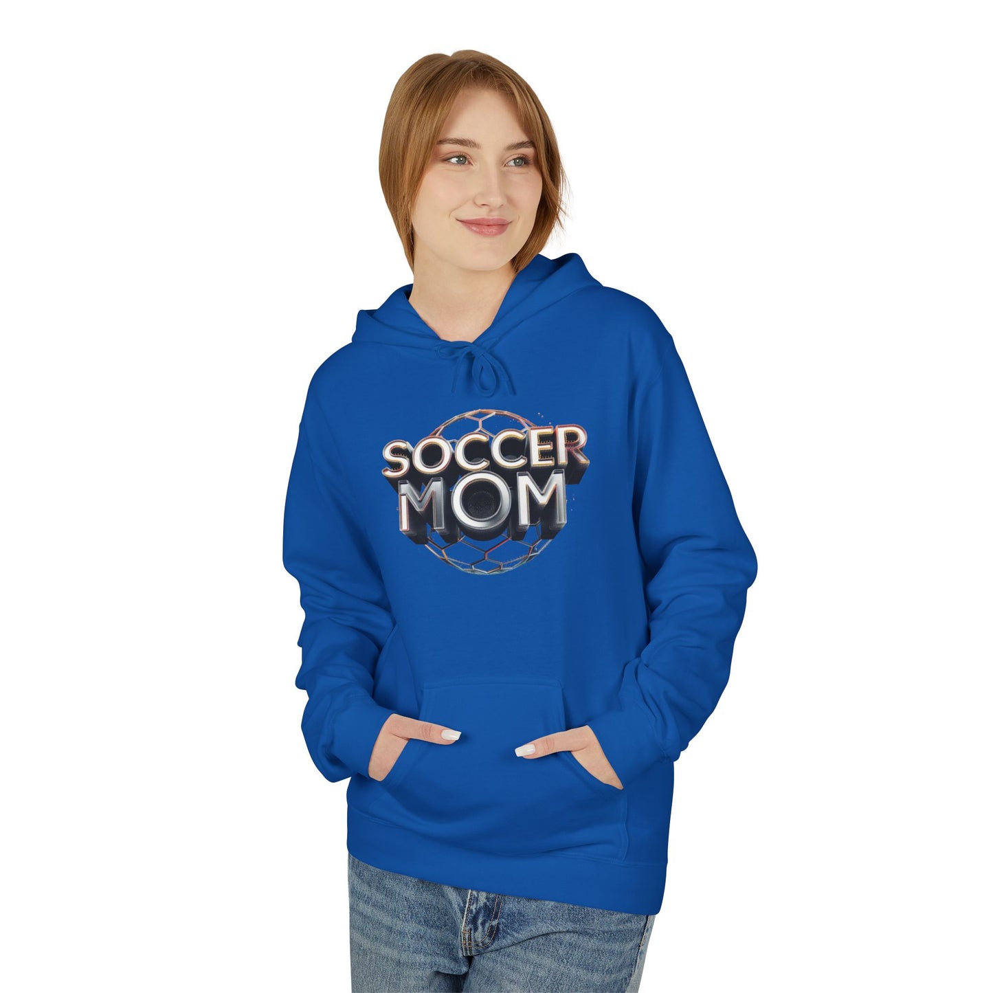 trendy unisex softstyle hoodie - perfect for soccer moms
