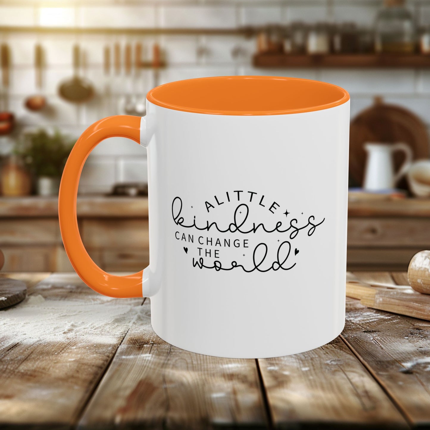 colorful mugs (11oz, 15oz) - a little kindness, a little less judgment - kindness quote