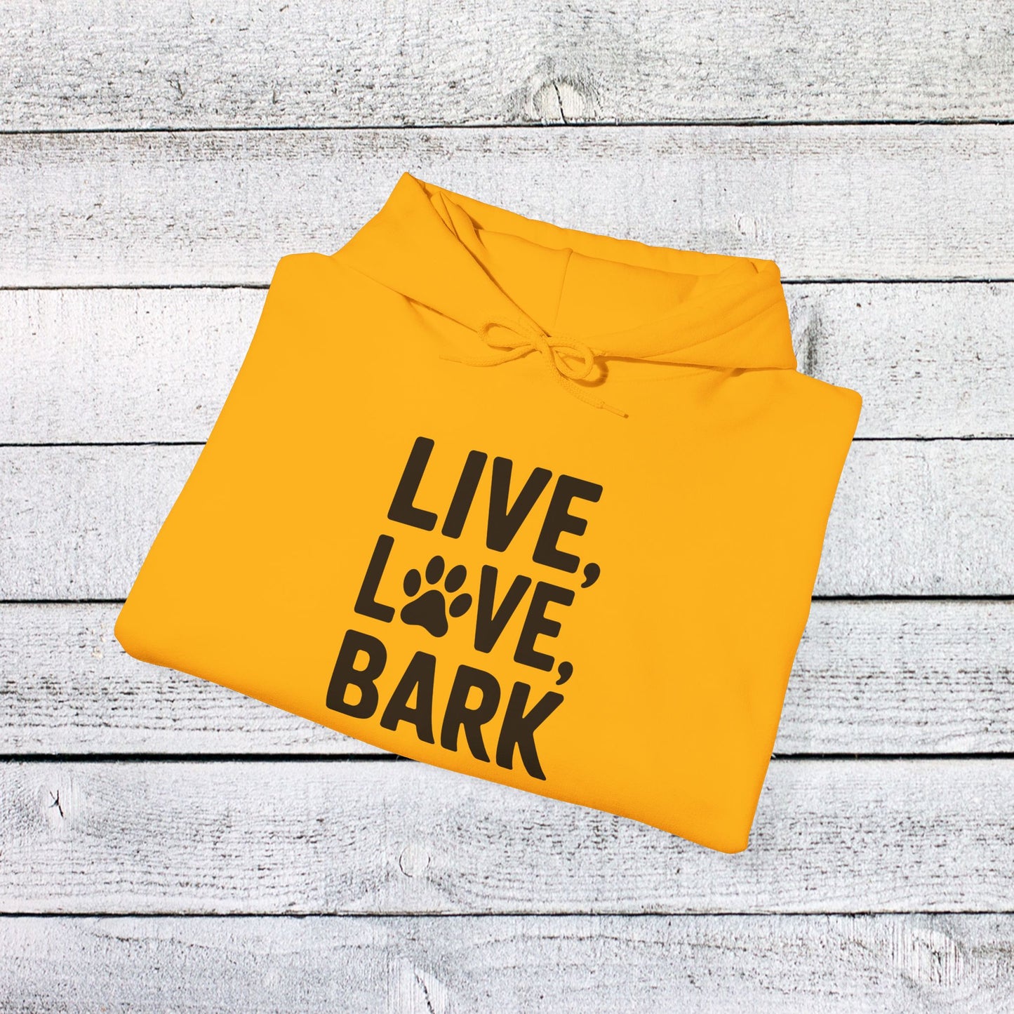 copy of unisex heavy blend™ hooded sweatshirt - live love bark | funny dog lover gift | cute pet quote design
