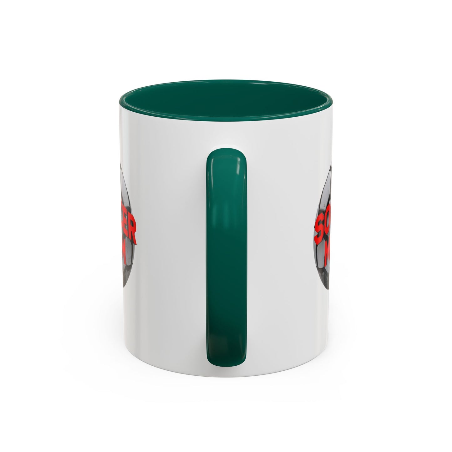 colorful soccer mom mug - perfect gift for sports enthusiasts