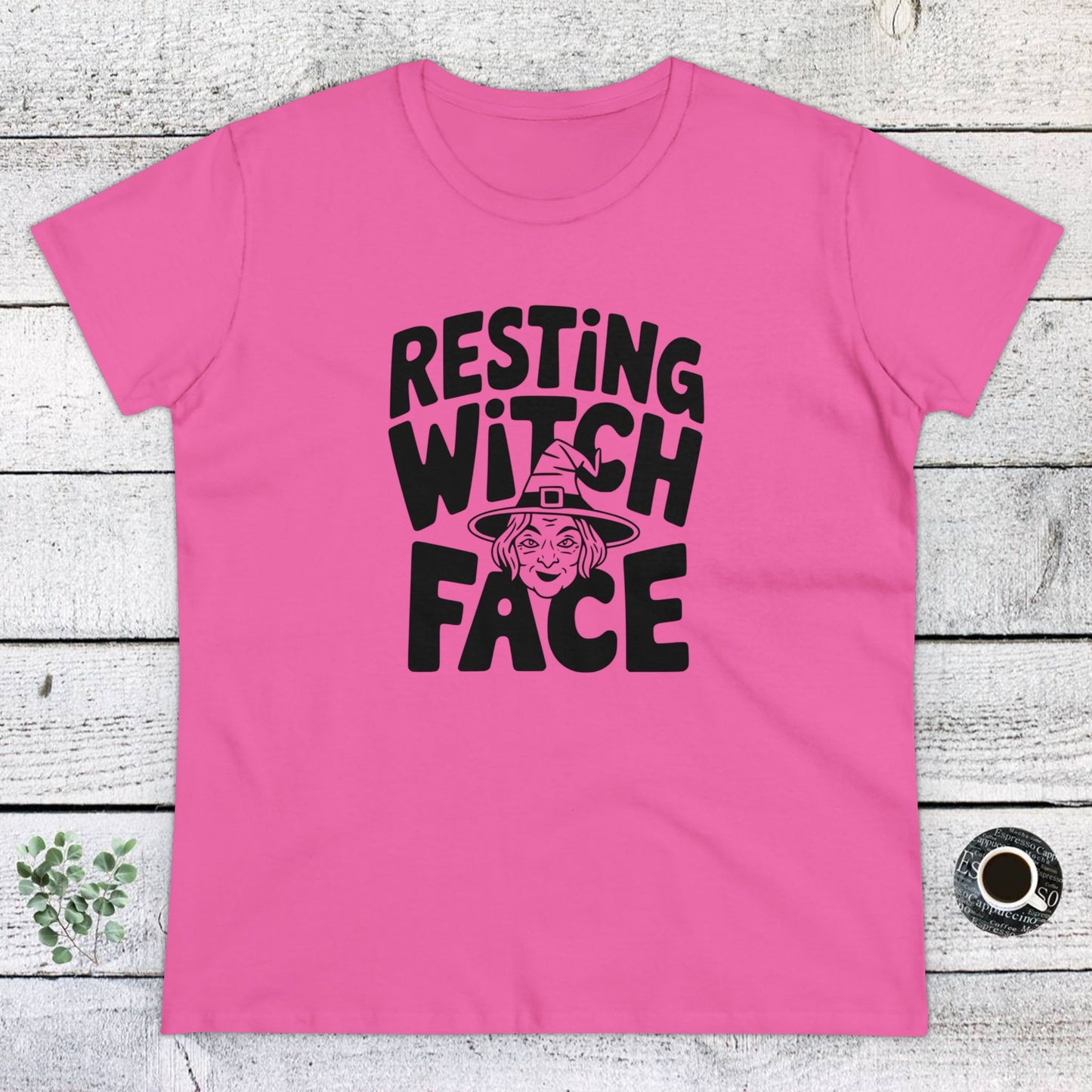 women's t-shirt, women's tee, women's halloween, witch!